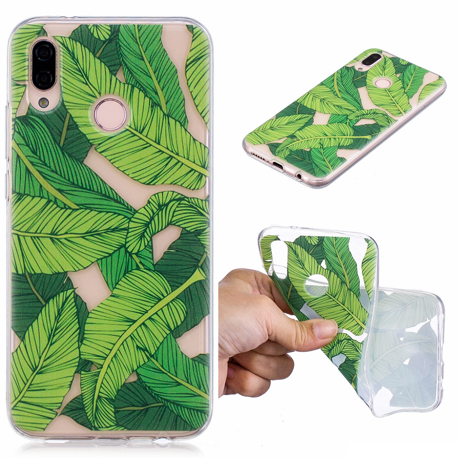 Impression de Motif TPU Shell de Couverture Pour Huawei P20 Lite / Nova 3e - Feuilles Vertes
Impression de Motif TPU Shell de Couverture Pour Huawei P20 Lite / Nova 3e - Feuilles Vertes