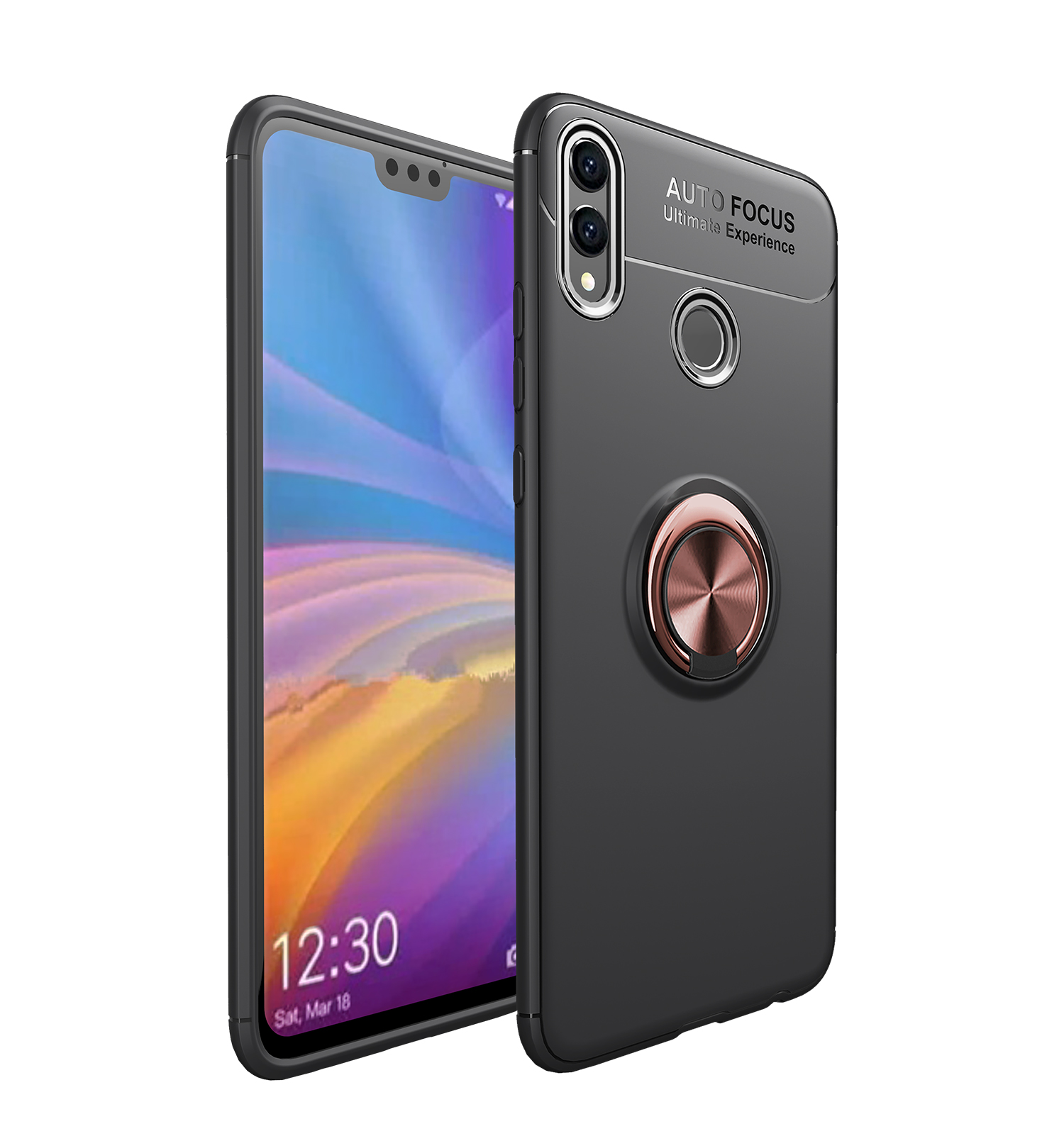 Lenuo Finger Ring Kickstand TPU -gehäuse Cover Für Huawei Honor 8x / Honoransicht 10 Lite (eingebauter Magnethalter Metallblech) - Schwarz/roségold, Huawei Honor 8X
Lenuo Finger Ring Kickstand TPU -gehäuse Cover Für Huawei Honor 8x / Honoransicht 10 Lite (eingebauter Magnethalter Metallblech) - Schwarz/roségold, Huawei Honor 8X