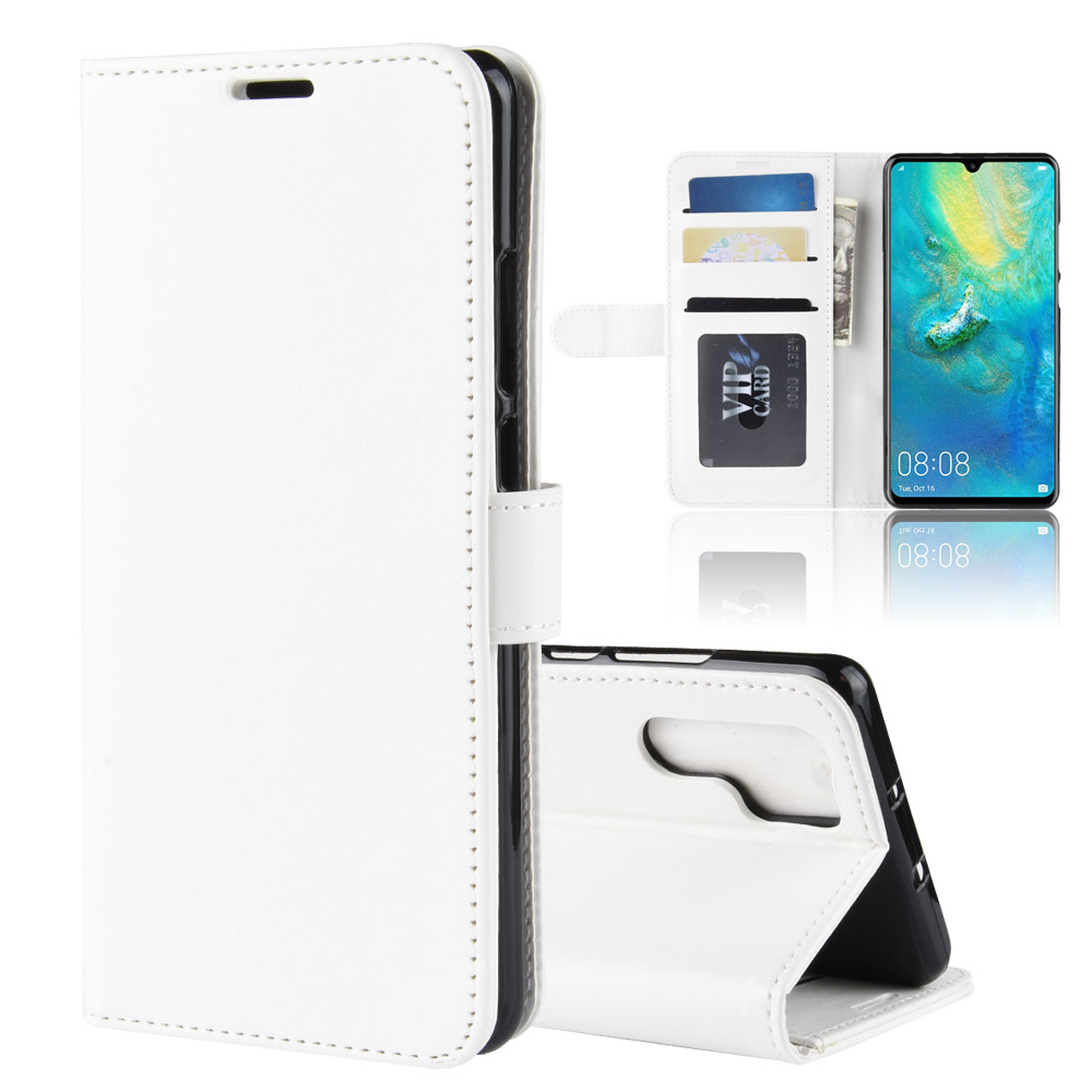 Crazy Horse Magnetic Stand Wallet Leather Mobile Phone Shell for Huawei P30 Pro - White
Crazy Horse Magnetic Stand Wallet Leather Mobile Phone Shell for Huawei P30 Pro - White