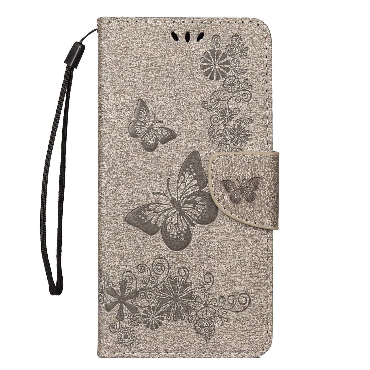 Imprint Butterfly Flower Leather Wallet Cover for Huawei P30 Pro - Grey, Huawei P30 Pro
Imprint Butterfly Flower Leather Wallet Cover for Huawei P30 Pro - Grey, Huawei P30 Pro