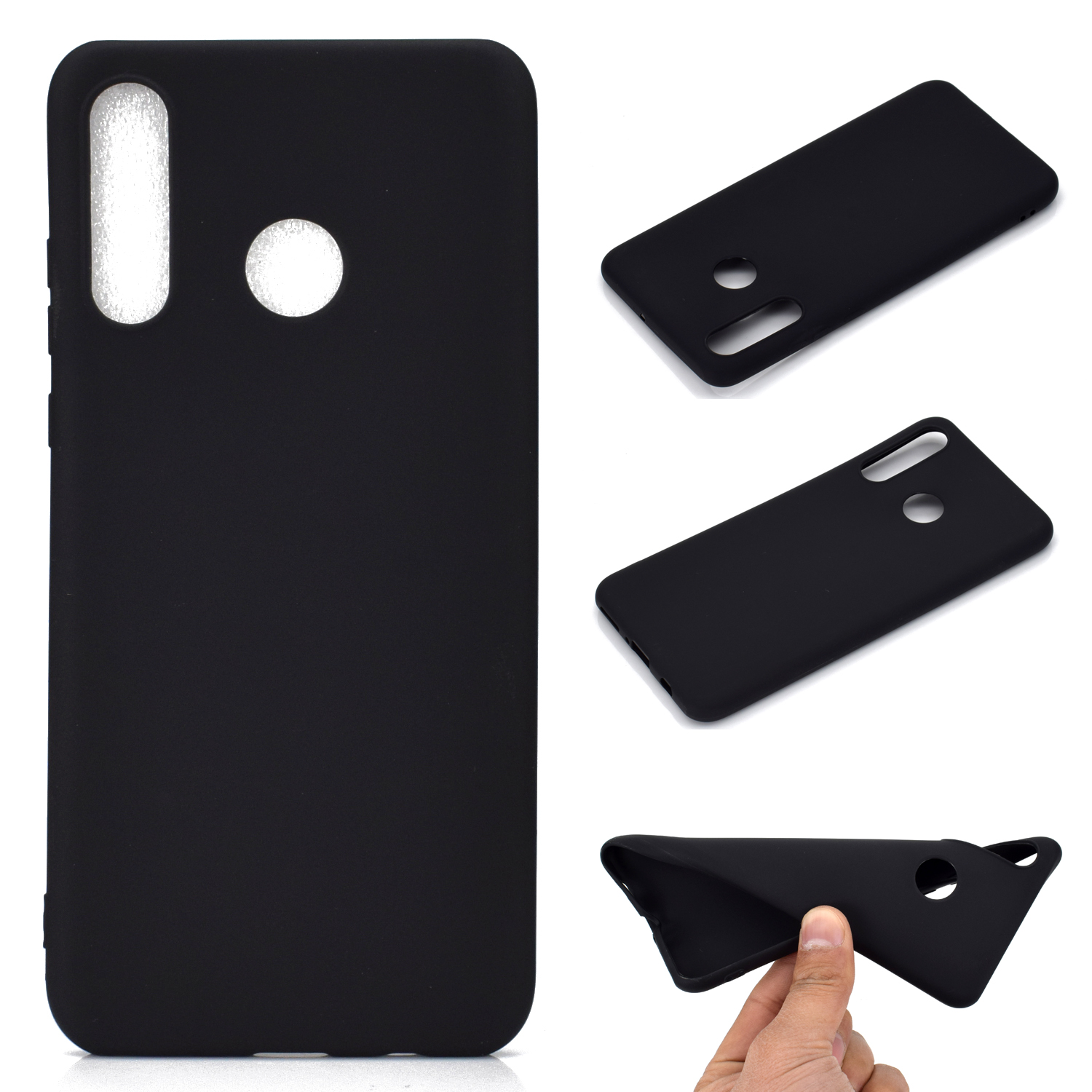 Soft Frosted TPU Case for Huawei P30 Lite New Edition/P30 Lite/nova 4e - Black, Huawei P30 Lite
Soft Frosted TPU Case for Huawei P30 Lite New Edition/P30 Lite/nova 4e - Black, Huawei P30 Lite