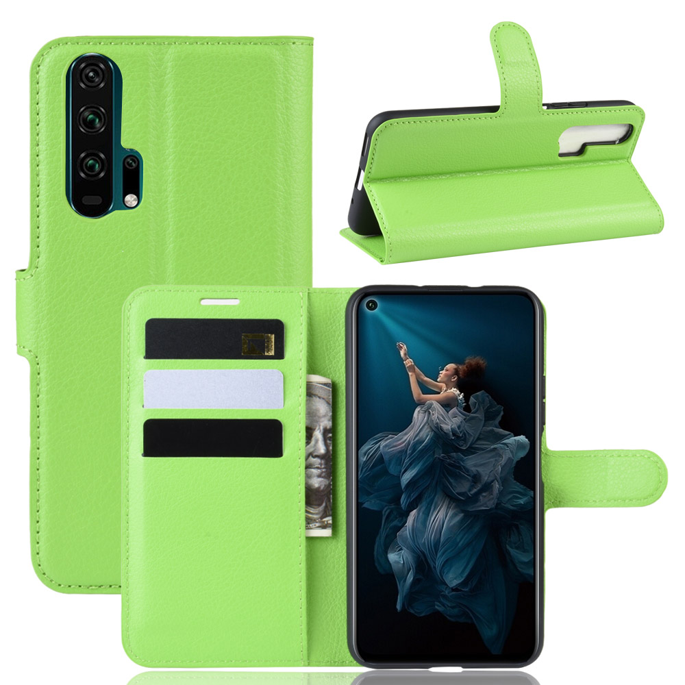 Litchi Skin Wallet Leather Stand Téléphone Shell Pour Huawei Honor 20 Pro - Vert, Huawei Honor 20 Pro
Litchi Skin Wallet Leather Stand Téléphone Shell Pour Huawei Honor 20 Pro - Vert, Huawei Honor 20 Pro