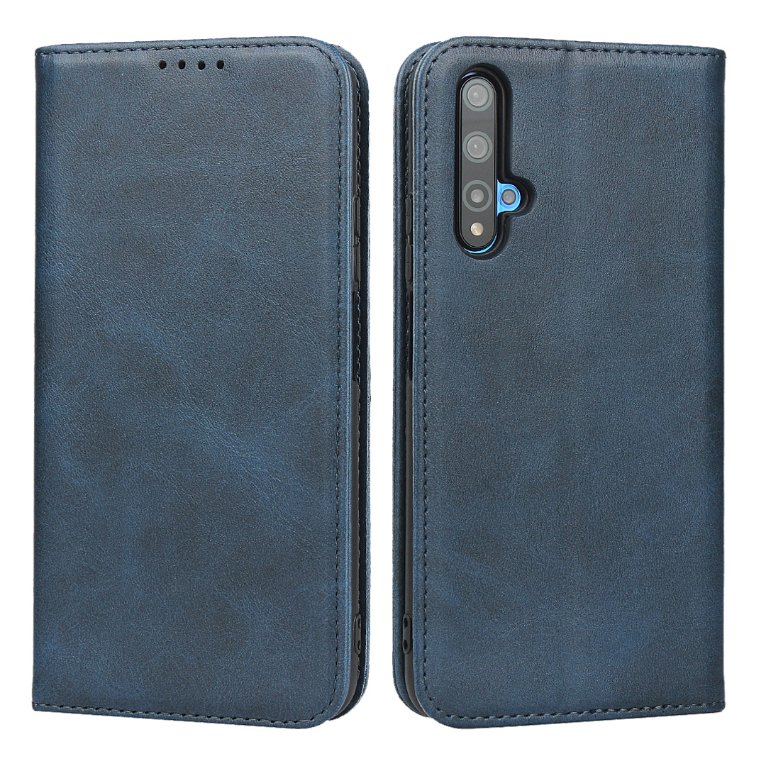 Auto-absorbed Leather Wallet Stand Phone Shell for Huawei Honor 20/Honor 20S - Blue, Huawei Honor 20
Auto-absorbed Leather Wallet Stand Phone Shell for Huawei Honor 20/Honor 20S - Blue, Huawei Honor 20