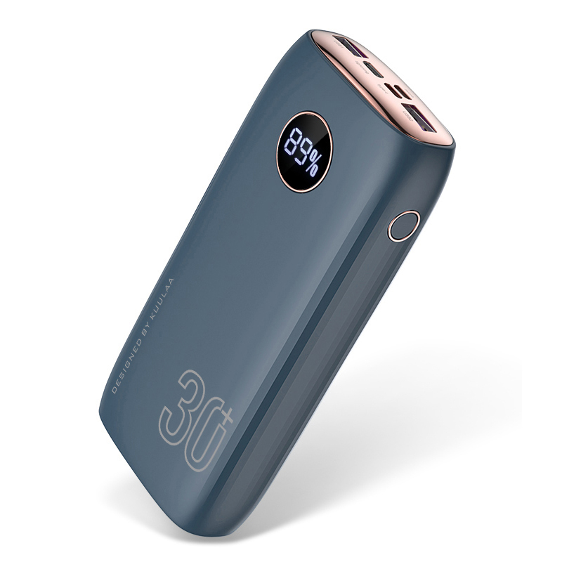 KUULAA 30000MAH Двухсторонняя Быстрая Зарядка Type-C Интерфейс Power Bank - Синий, iPhone 12 mini
KUULAA 30000MAH Двухсторонняя Быстрая Зарядка Type-C Интерфейс Power Bank - Синий, iPhone 12 mini
