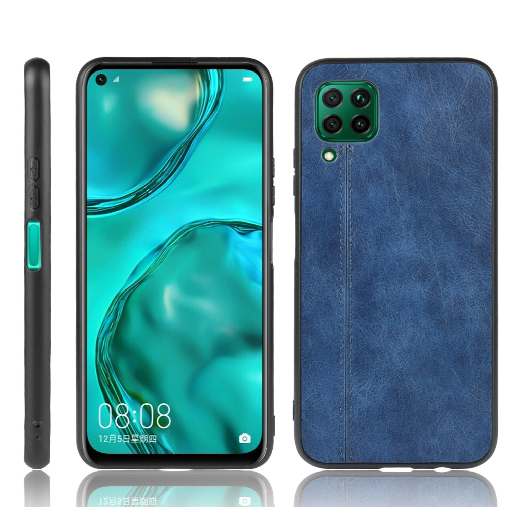 Leather Coated PC + TPU Hybrid Shell Case for Huawei P40 lite/nova 7i/nova 6 SE - Blue, Huawei Huawei nova 6 SE
Leather Coated PC + TPU Hybrid Shell Case for Huawei P40 lite/nova 7i/nova 6 SE - Blue, Huawei Huawei nova 6 SE