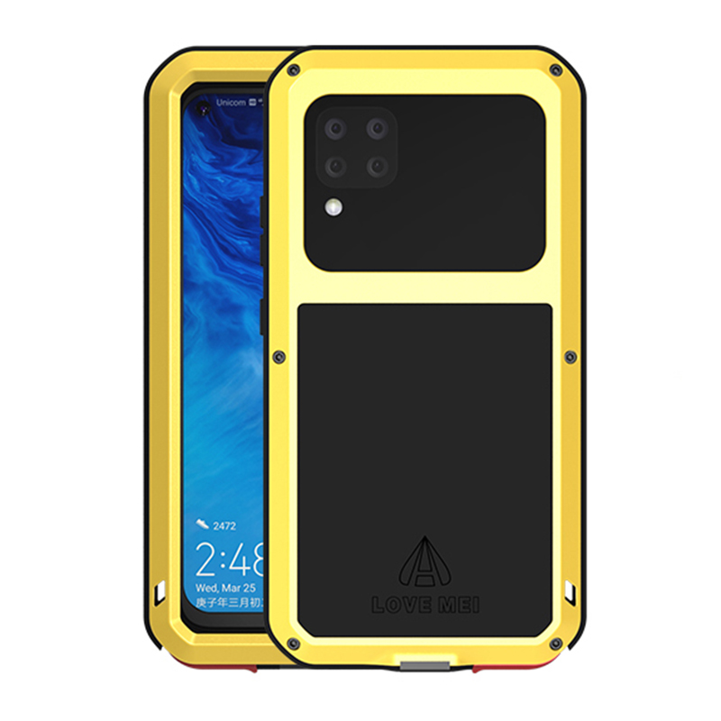 LOVE MEI Dust-proof Shock-proof Splash-proof Defender Shell for Huawei P40 lite/nova 6 SE/Nova 7i - Yellow, Huawei P40 Lite 5G
LOVE MEI Dust-proof Shock-proof Splash-proof Defender Shell for Huawei P40 lite/nova 6 SE/Nova 7i - Yellow, Huawei P40 Lite 5G