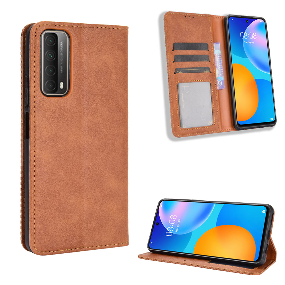 Automatisch Absorbiertes Retro-pu-lederabdeckung Für Huawei P Smart 2021/Y7a Hülle - Braun, Huawei P smart 2021
Automatisch Absorbiertes Retro-pu-lederabdeckung Für Huawei P Smart 2021/Y7a Hülle - Braun, Huawei P smart 2021