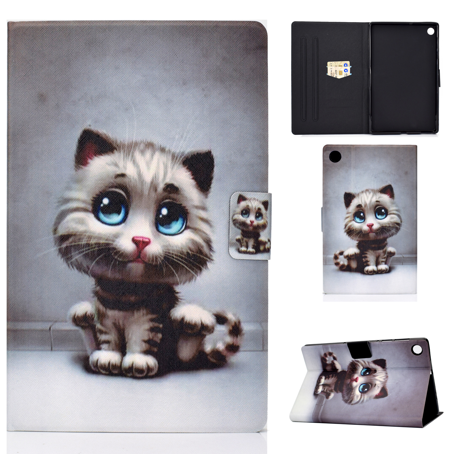 Musterdrucklederständer Für Huawei Matepad T10S/T10 Tablet Shell - Süße Katze, Huawei MatePad T 10S 
Musterdrucklederständer Für Huawei Matepad T10S/T10 Tablet Shell - Süße Katze, Huawei MatePad T 10S