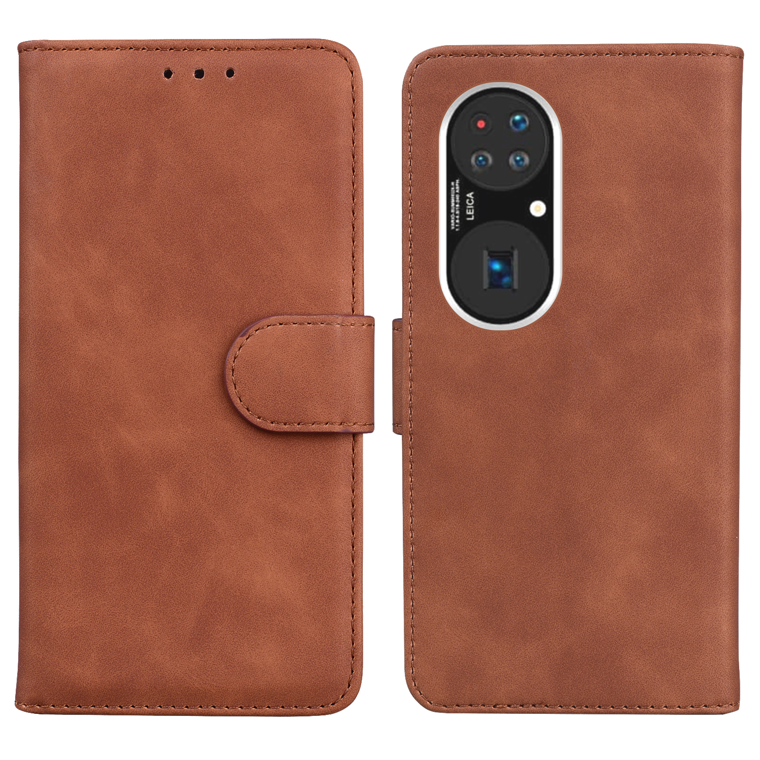 Wallet Stand Design Full Protection Folio Flip Leather Phone Case for Huawei P50 Pro - Brown, Huawei Huawei P50
Wallet Stand Design Full Protection Folio Flip Leather Phone Case for Huawei P50 Pro - Brown, Huawei Huawei P50
