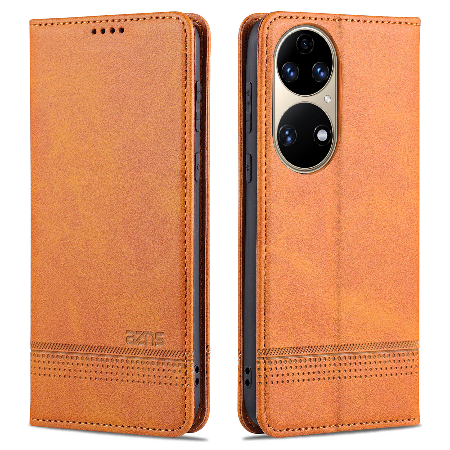 AZNS Magnetic Wallet Design PU Leder Schutz Folio Flip Cover Für Huawei P50 - Braun, Huawei P50 4G
AZNS Magnetic Wallet Design PU Leder Schutz Folio Flip Cover Für Huawei P50 - Braun, Huawei P50 4G