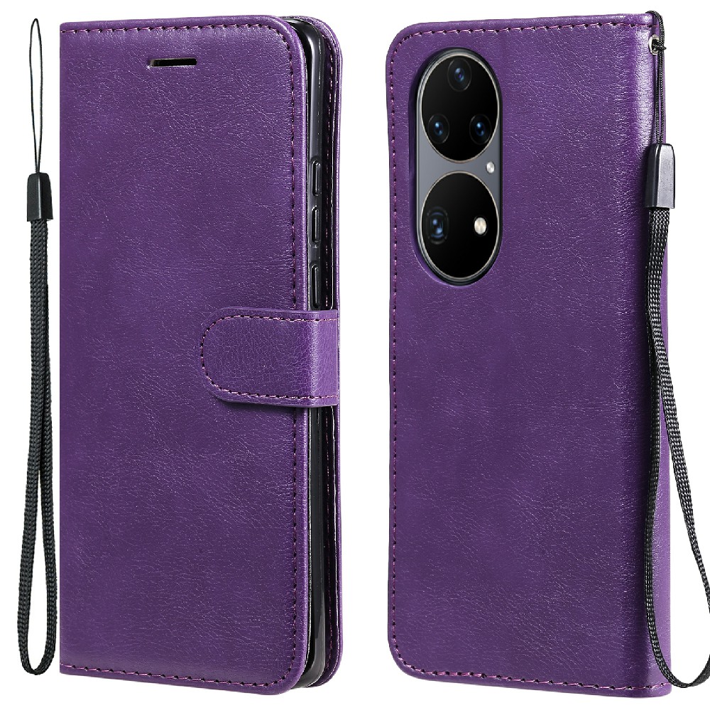 KT Leder Serie-2 Folio Flip Shell Pure Color Anti-fall Leder-telefonabdeckung Hülle Für Huawei P50 - Violett, Huawei P50 4G
KT Leder Serie-2 Folio Flip Shell Pure Color Anti-fall Leder-telefonabdeckung Hülle Für Huawei P50 - Violett, Huawei P50 4G