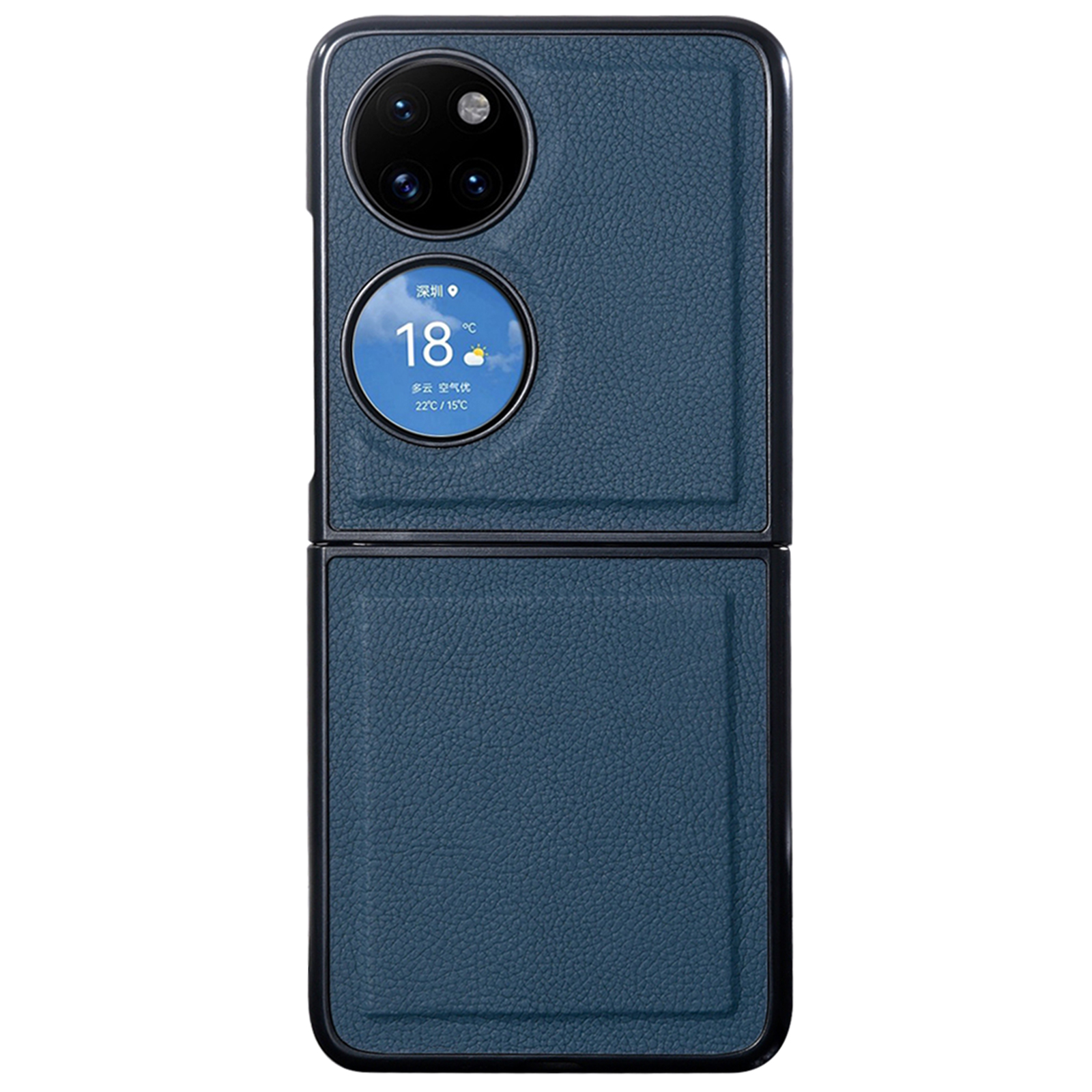 Drop Resistant Top Layer Echtes Leder + PC Phone Hülle Für Huawei P50 Tasche - Baby Blau, Huawei P50 Pocket
Drop Resistant Top Layer Echtes Leder + PC Phone Hülle Für Huawei P50 Tasche - Baby Blau, Huawei P50 Pocket