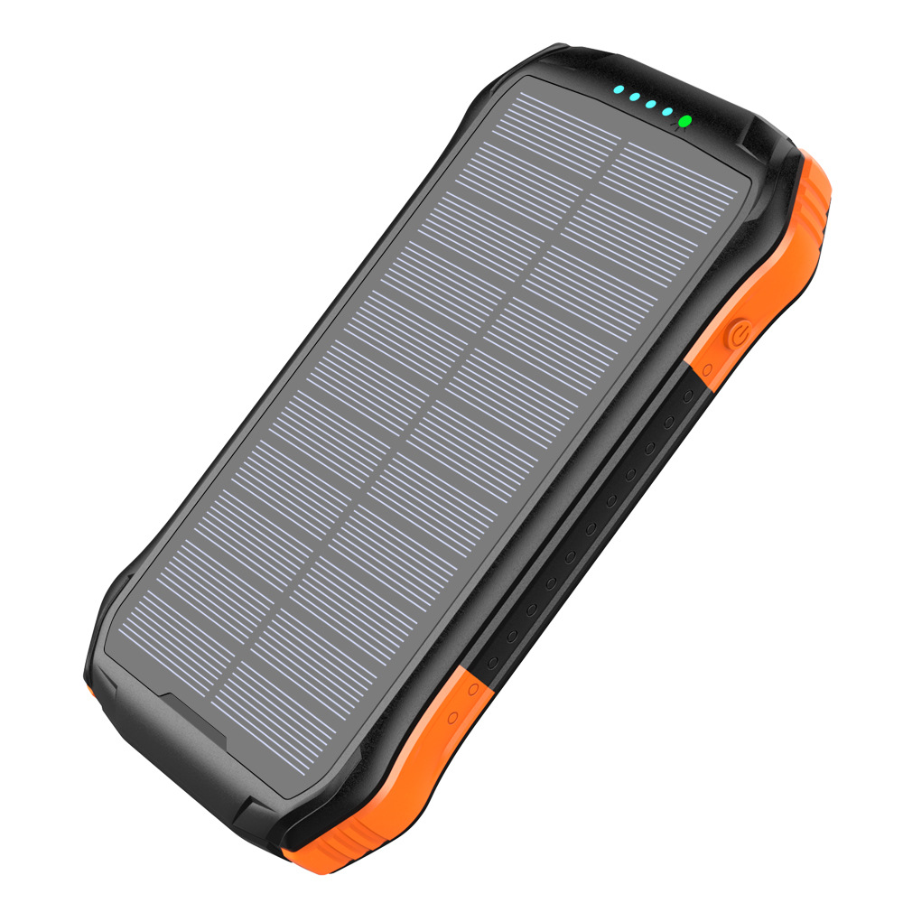 F16s Outdoor Solar Power Bank 16000mAh PD18W Fast Charger IP65 Waterproof Shockproof External Battery Pack for iPad iPhone - Orange, Universal
F16s Outdoor Solar Power Bank 16000mAh PD18W Fast Charger IP65 Waterproof Shockproof External Battery Pack for iPad iPhone - Orange, Universal