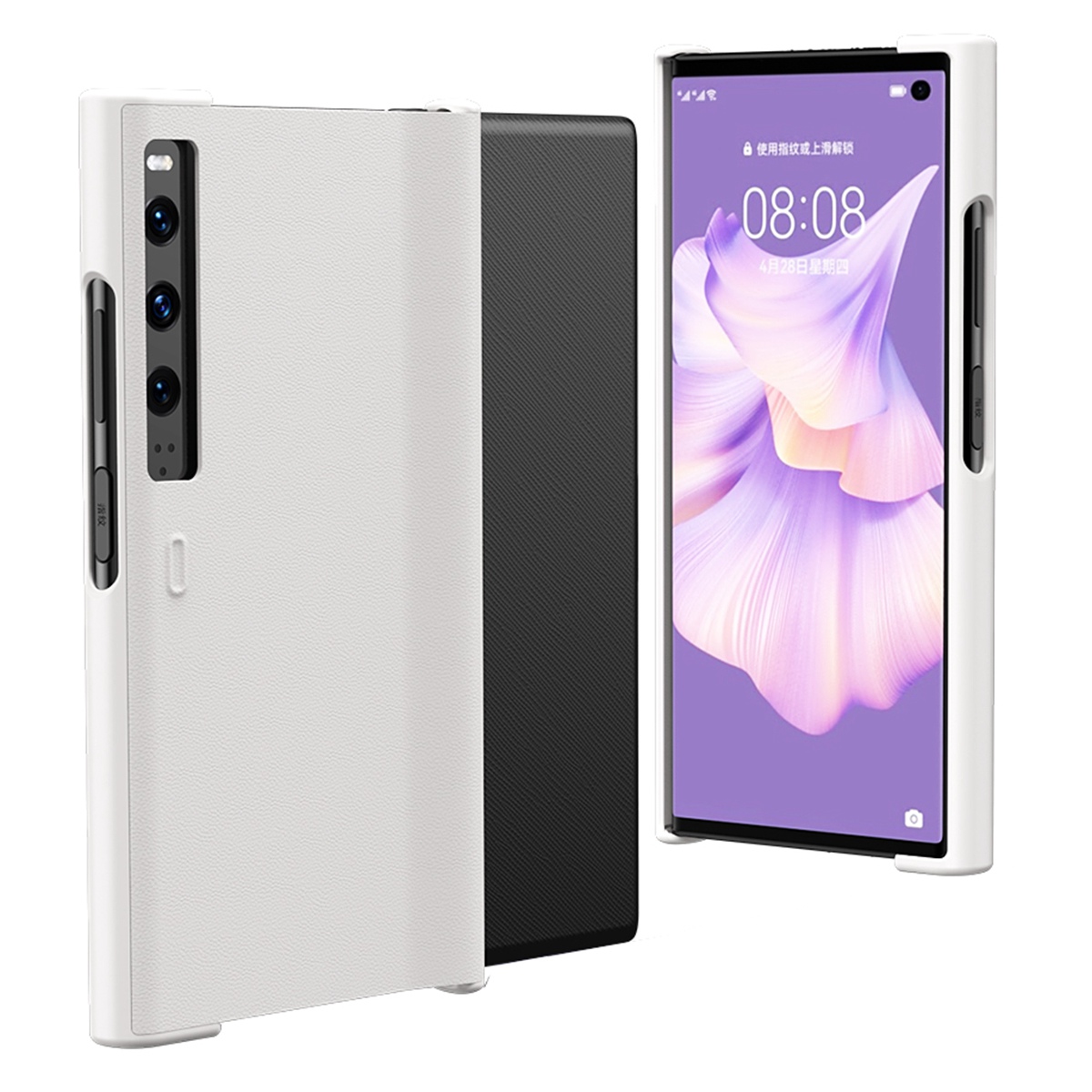 Für Huawei Mate xs 2 PU Leder Hartharter PC Schockdes Deckungsständer Anti-fall-falte-schutz-schutzhülle - Weiß, Huawei Mate Xs 2
Für Huawei Mate xs 2 PU Leder Hartharter PC Schockdes Deckungsständer Anti-fall-falte-schutz-schutzhülle - Weiß, Huawei Mate Xs 2
