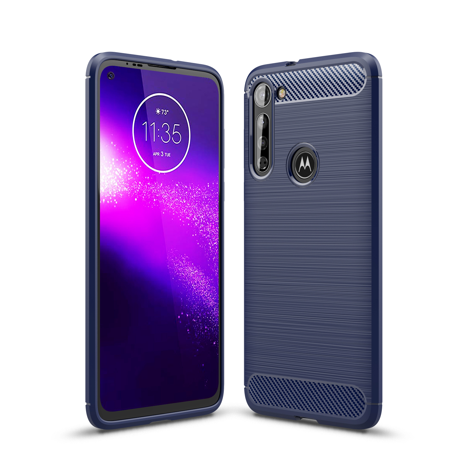 Carbon Fiber Brushed TPU Cover for Motorola Moto G8 - Blue, Motorola Other Motorola Models
Carbon Fiber Brushed TPU Cover for Motorola Moto G8 - Blue, Motorola Other Motorola Models