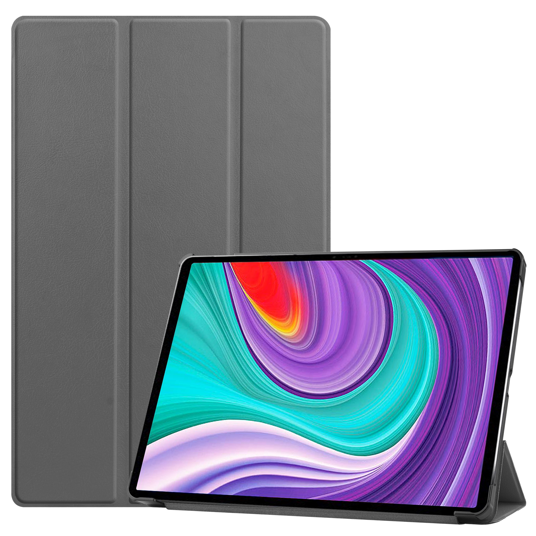 Premium Tri-Fold PU Leder Ultra Smart Smart Case Cover Mit Auto Wake / Schlaf Für Lenovo Pad Pro - Grau, Lenovo Pad Pro
Premium Tri-Fold PU Leder Ultra Smart Smart Case Cover Mit Auto Wake / Schlaf Für Lenovo Pad Pro - Grau, Lenovo Pad Pro