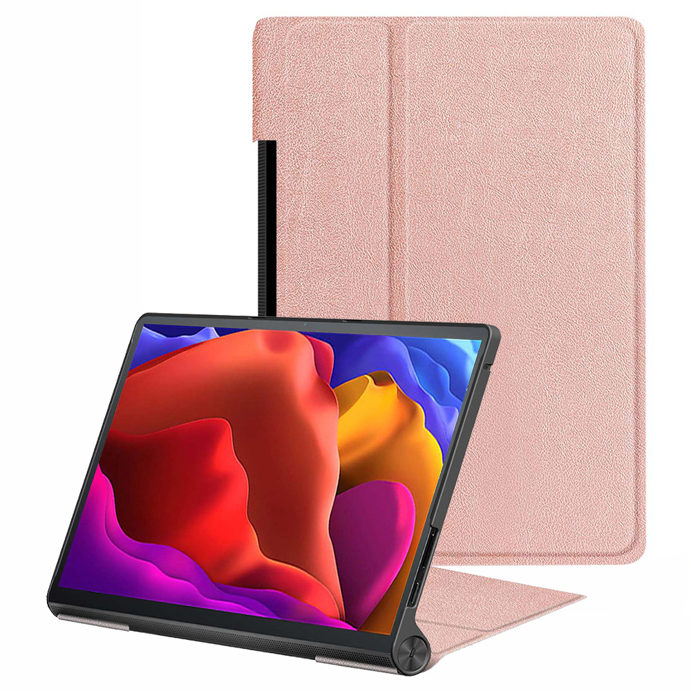 Lightweight Stand PU Leather Ultra Slim Case Tri-Fold Protective Tablet Cover for Lenovo Yoga Pad Pro 13 inch - Rose Gold
Lightweight Stand PU Leather Ultra Slim Case Tri-Fold Protective Tablet Cover for Lenovo Yoga Pad Pro 13 inch - Rose Gold
