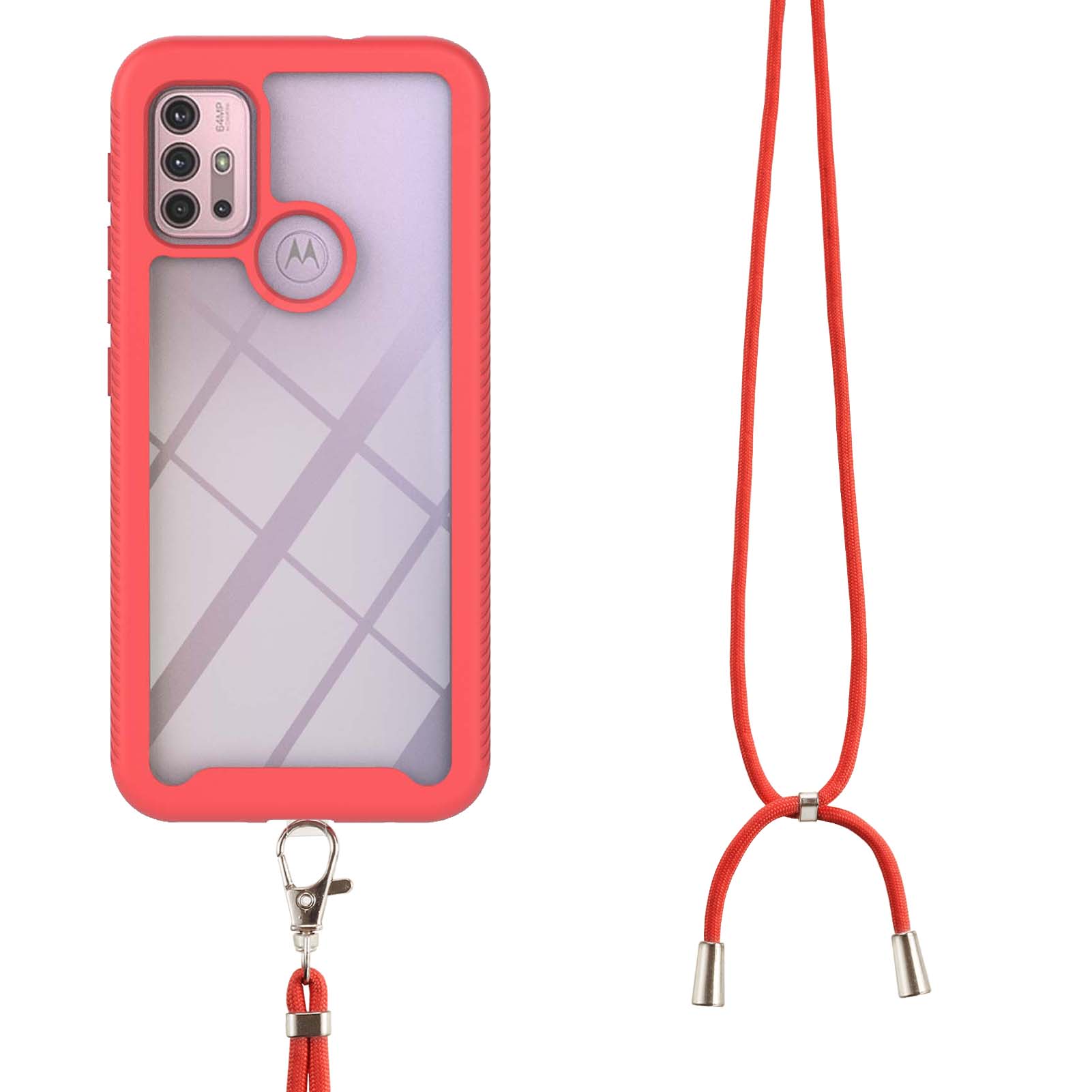 TPU + PC Full Deckung Hybrid Telefonabdeckung Hülle Für Motorola Moto G10 Power / Moto G10 / G30 - Rot, Motorola Moto G10 Power
TPU + PC Full Deckung Hybrid Telefonabdeckung Hülle Für Motorola Moto G10 Power / Moto G10 / G30 - Rot, Motorola Moto G10 Power
