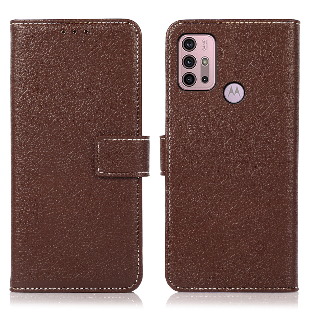 Litchi Textur Wallet Stand Ledertasche Für Motorola Moto G30 / G20 / G10 / G10 Power - Braun, Motorola Moto G30
Litchi Textur Wallet Stand Ledertasche Für Motorola Moto G30 / G20 / G10 / G10 Power - Braun, Motorola Moto G30