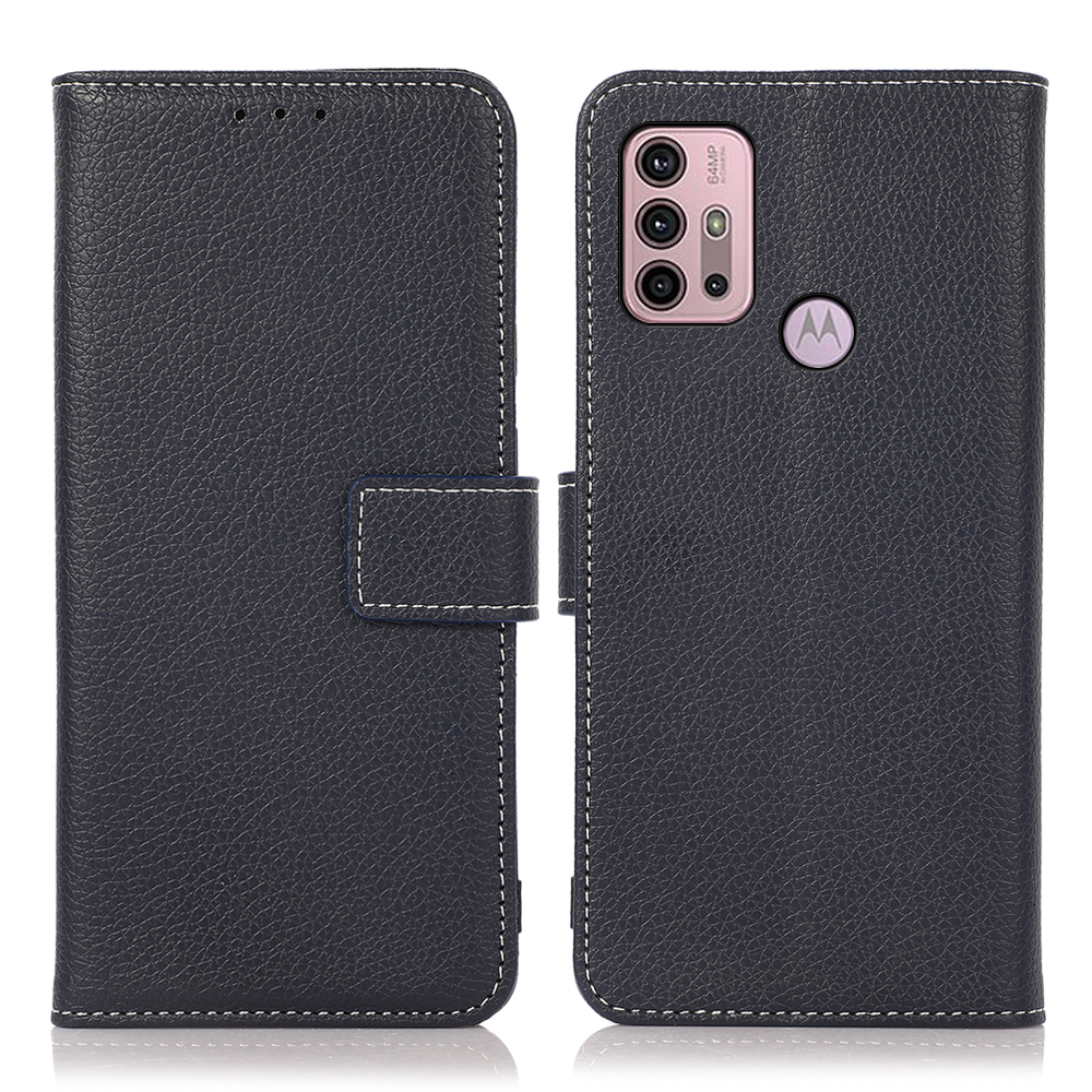 Litchi Textur Wallet Stand Ledertasche Für Motorola Moto G30 / G20 / G10 / G10 Power - Blau, Motorola Moto G30
Litchi Textur Wallet Stand Ledertasche Für Motorola Moto G30 / G20 / G10 / G10 Power - Blau, Motorola Moto G30