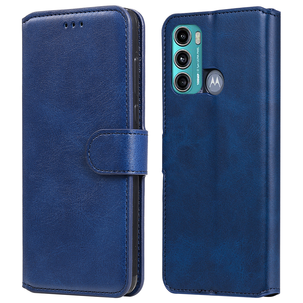 Magnetischer Verschluss PU Leder -telefonabdeckungshülle Für Motorola Moto G60/Moto G40 Fusion - Blau, Motorola Moto G60
Magnetischer Verschluss PU Leder -telefonabdeckungshülle Für Motorola Moto G60/Moto G40 Fusion - Blau, Motorola Moto G60
