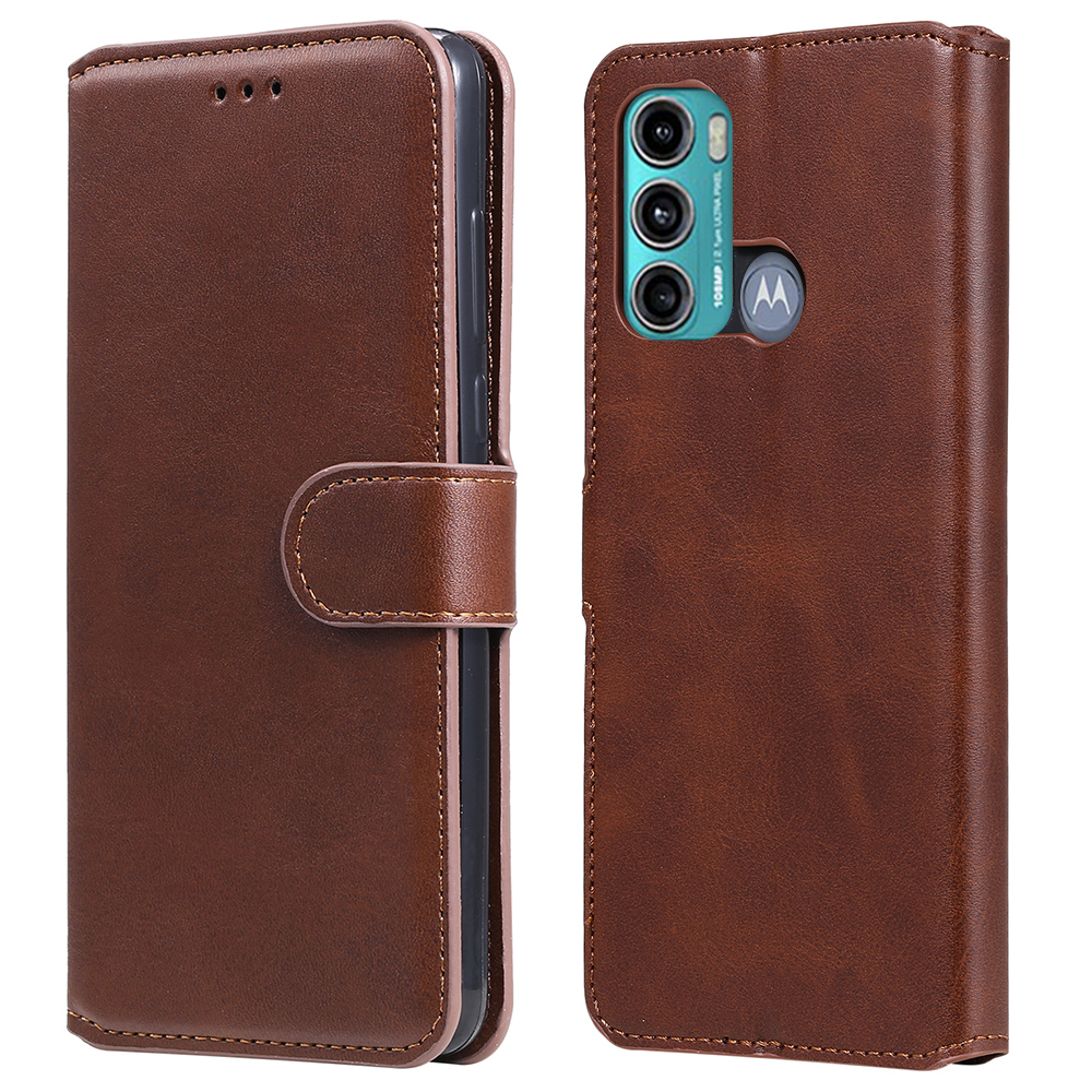 Magnetischer Verschluss PU Leder -telefonabdeckungshülle Für Motorola Moto G60/Moto G40 Fusion - Braun, Motorola Moto G60
Magnetischer Verschluss PU Leder -telefonabdeckungshülle Für Motorola Moto G60/Moto G40 Fusion - Braun, Motorola Moto G60