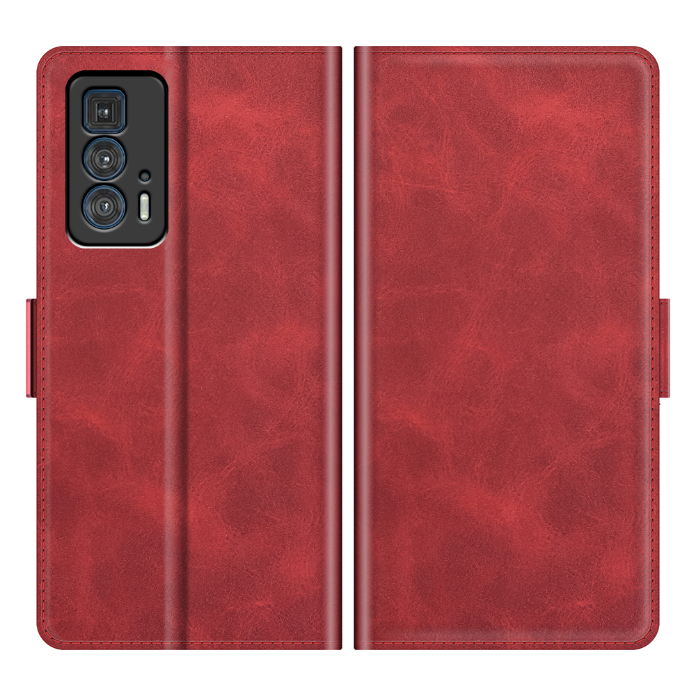 Magnetic Double Clasp Wallet Stand PU Leather Phone Protective Case Shell for Motorola Edge 20 Pro 5G - Red
Magnetic Double Clasp Wallet Stand PU Leather Phone Protective Case Shell for Motorola Edge 20 Pro 5G - Red