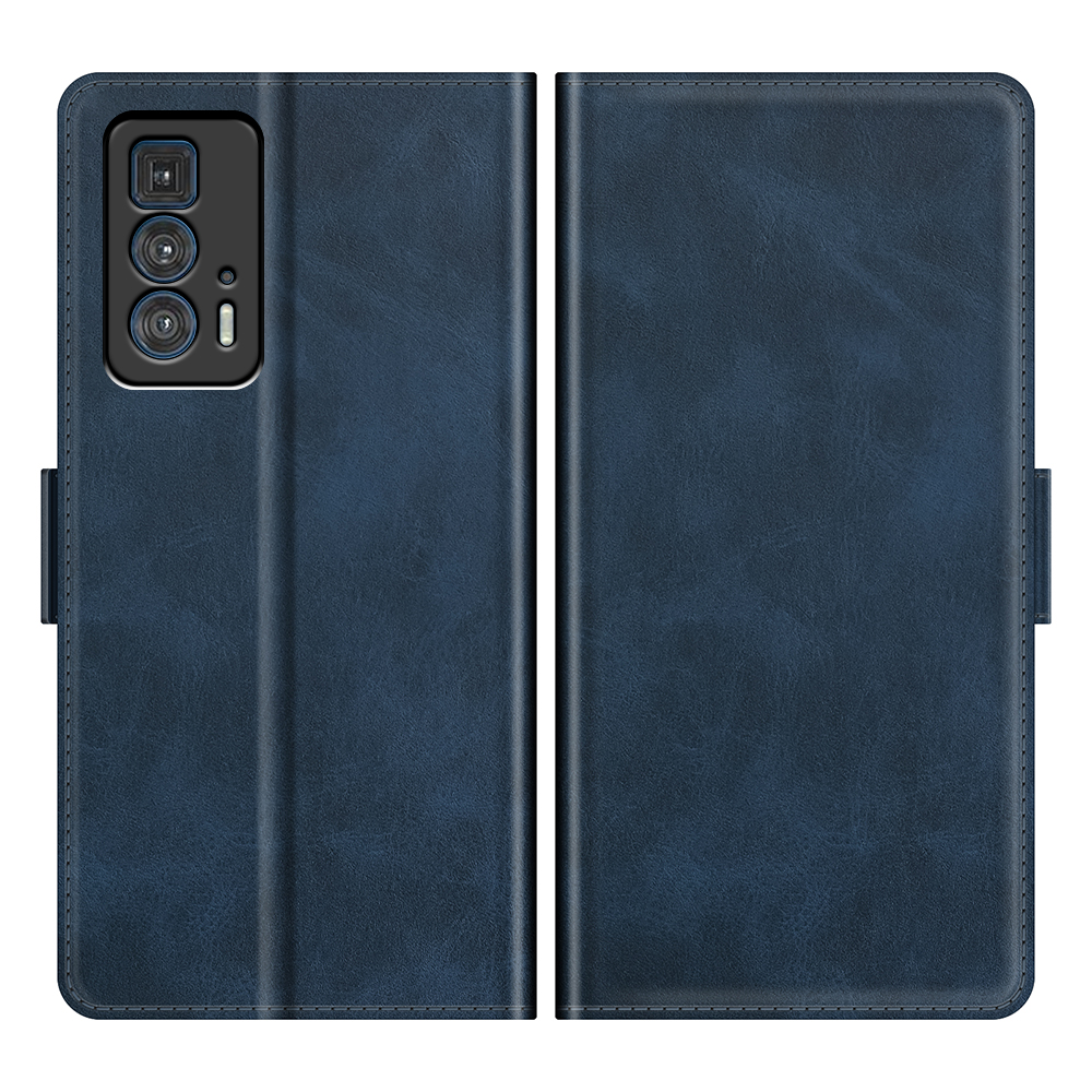 Magnetic Double Clasp Wallet Stand PU Leather Phone Protective Case Shell for Motorola Edge 20 Pro 5G - Blue
Magnetic Double Clasp Wallet Stand PU Leather Phone Protective Case Shell for Motorola Edge 20 Pro 5G - Blue