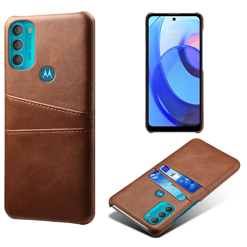 KSQ Pu-leder- Und Pc-telefonhülle Fingerabdruck-resistente Telefonhülle Mit 2 Kartenschlitzen Für Motorola Moto G71 5G - Braun, Motorola Moto G71 5G
KSQ Pu-leder- Und Pc-telefonhülle Fingerabdruck-resistente Telefonhülle Mit 2 Kartenschlitzen Für Motorola Moto G71 5G - Braun, Motorola Moto G71 5G