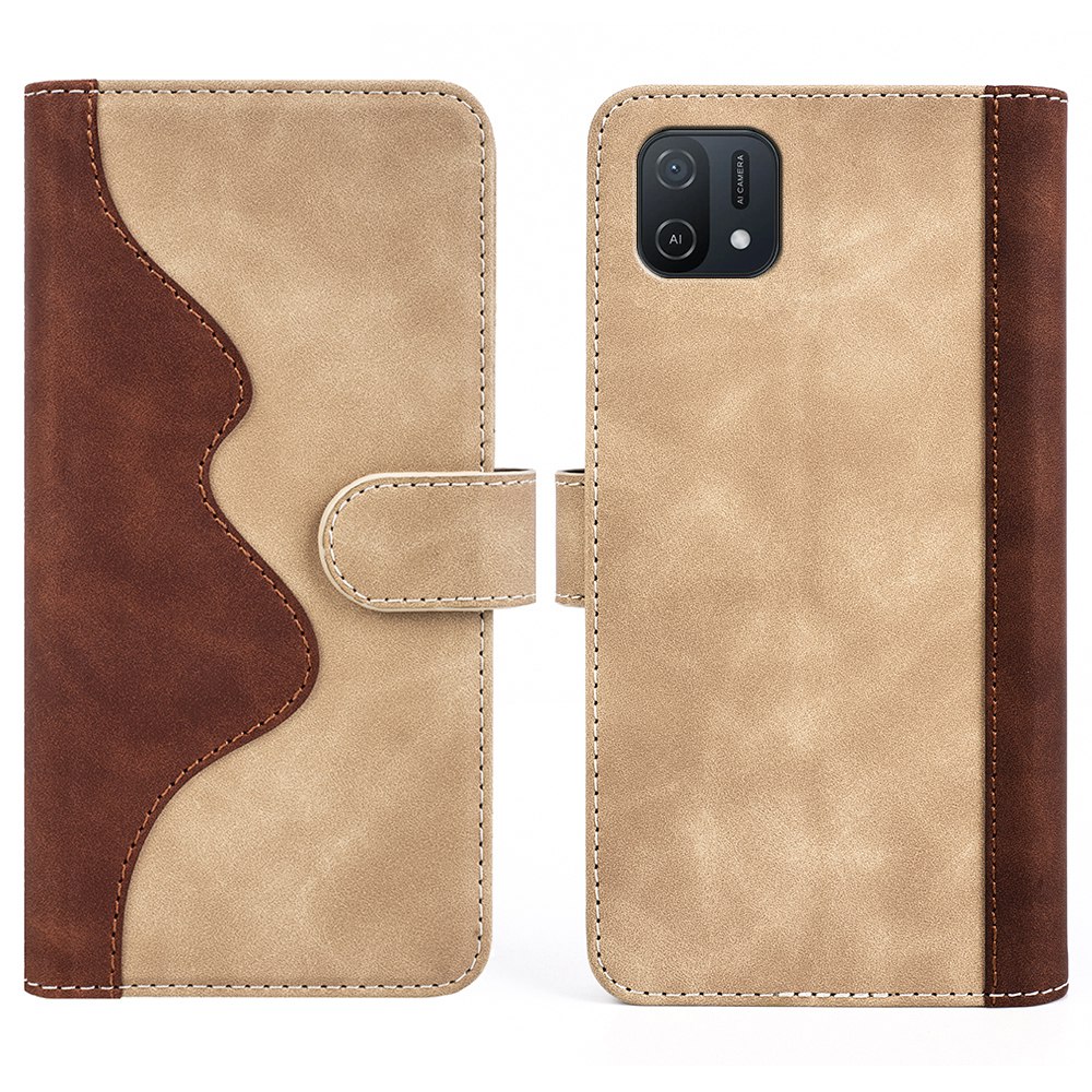 Spleißdesign -Schutzhülle Für Oppo A16E Leder+TPU Stand Folio Flip Phone Shell Mit Brieftasche - Gelb, Oppo A16e
Spleißdesign -Schutzhülle Für Oppo A16E Leder+TPU Stand Folio Flip Phone Shell Mit Brieftasche - Gelb, Oppo A16e