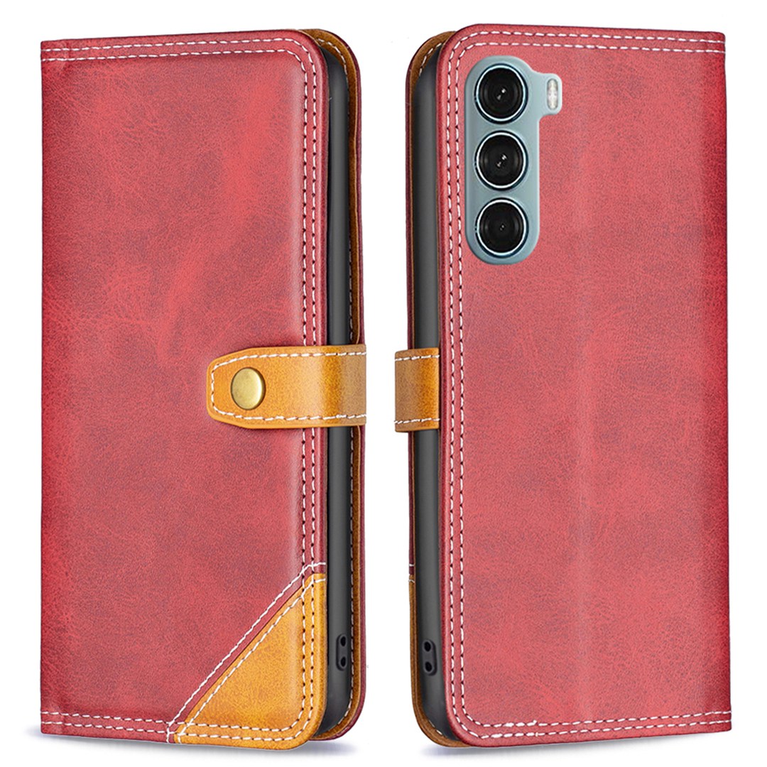 Binfen Farbe BF Leder Serie-8 Für Motorola Moto G200 5G/Edge S30 Spleißlinien Hülle 12 Style Card Slots Stand Design Leder Telefon Hülle - Rot, Motorola Moto G200 5G
Binfen Farbe BF Leder Serie-8 Für Motorola Moto G200 5G/Edge S30 Spleißlinien Hülle 12 Style Card Slots Stand Design Leder Telefon Hülle - Rot, Motorola Moto G200 5G