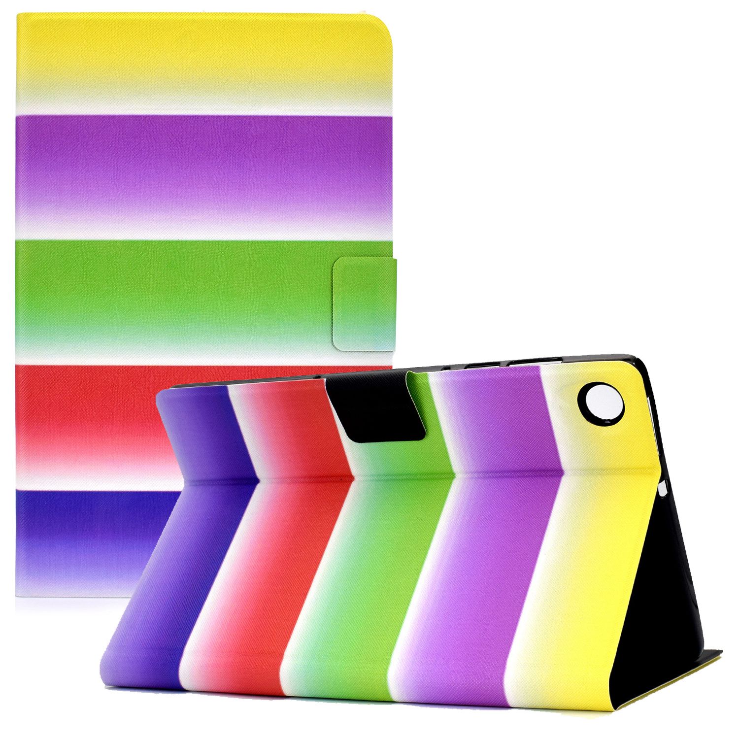 Für Lenovo Tab M10 Plus (Gen 3) B2 -musterdruck PU Leder Magnetic Flip Cagos Kartenhalter Einstellbarer Standabdeckung - Regenbogen, Lenovo Tab M10 Plus (3rd Gen)
Für Lenovo Tab M10 Plus (Gen 3) B2 -musterdruck PU Leder Magnetic Flip Cagos Kartenhalter Einstellbarer Standabdeckung - Regenbogen, Lenovo Tab M10 Plus (3rd Gen)