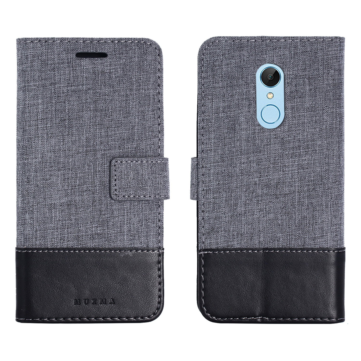 MUXMA Leder -leinwand Spleißstand Mobiles Gehäuse Für Xiaomi Redmi 5 - Schwarz, Xiaomi Redmi 5
MUXMA Leder -leinwand Spleißstand Mobiles Gehäuse Für Xiaomi Redmi 5 - Schwarz, Xiaomi Redmi 5