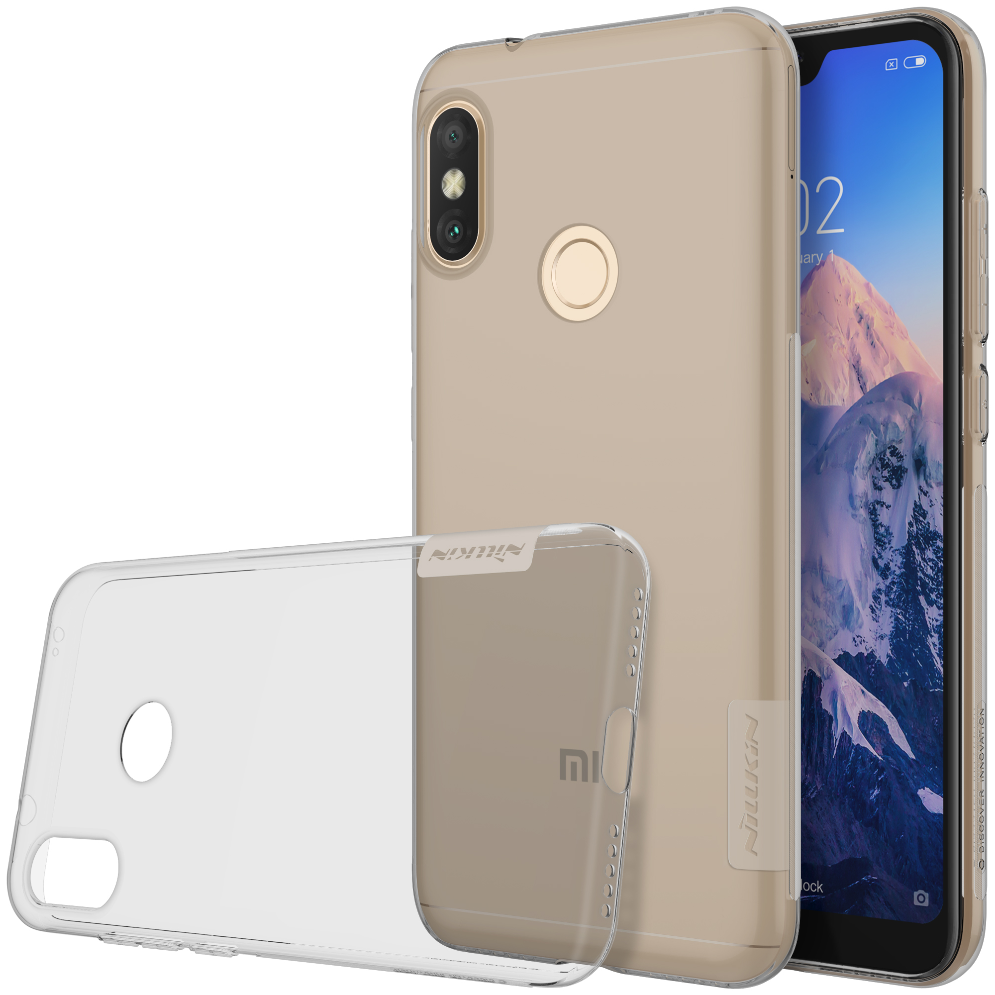 NILLKIN 0.6mm Nature TPU Back Case for Xiaomi Mi A2 Lite / Redmi 6 Pro - Grey, Xiaomi Mi A2 Lite
NILLKIN 0.6mm Nature TPU Back Case for Xiaomi Mi A2 Lite / Redmi 6 Pro - Grey, Xiaomi Mi A2 Lite
