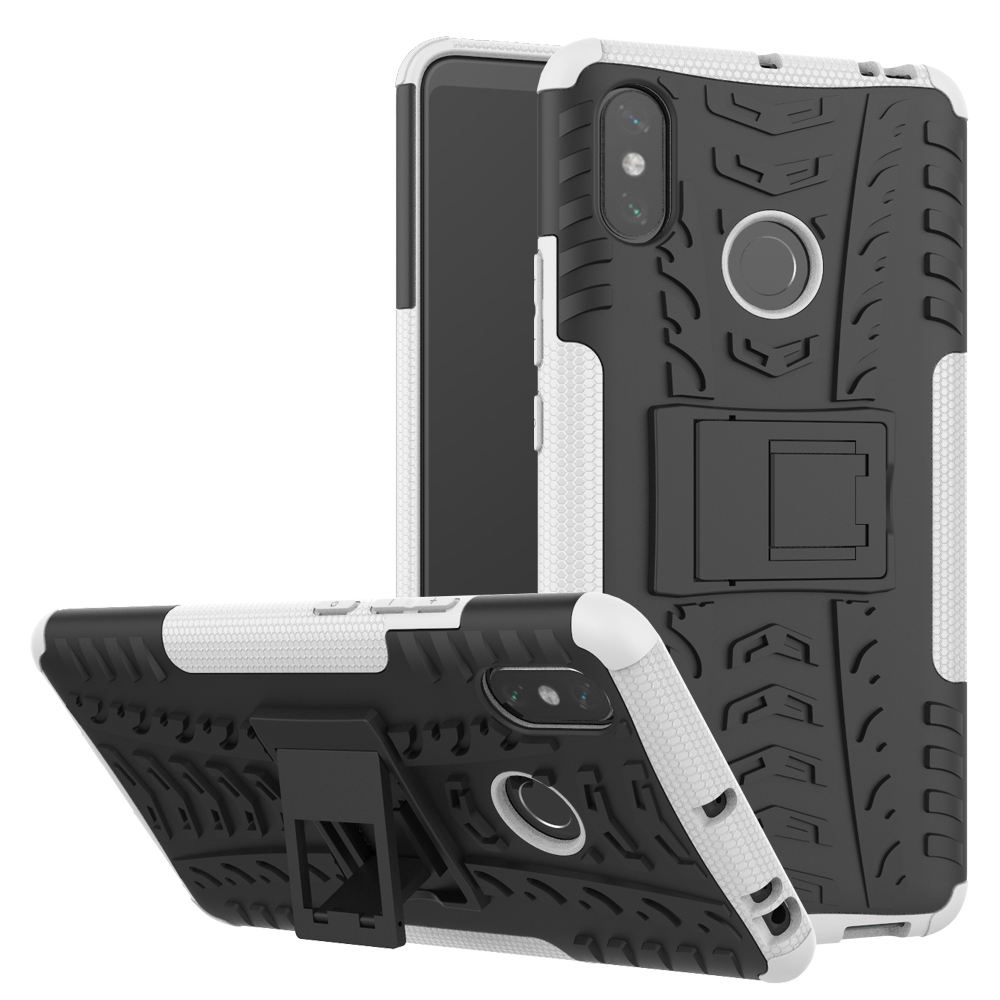 Cool Tire Hybride PC + TPU Kickstand Couverture De Téléphone Pour Xiaomi MI Max 3 - Blanc, Xiaomi Mi Max 3
Cool Tire Hybride PC + TPU Kickstand Couverture De Téléphone Pour Xiaomi MI Max 3 - Blanc, Xiaomi Mi Max 3
