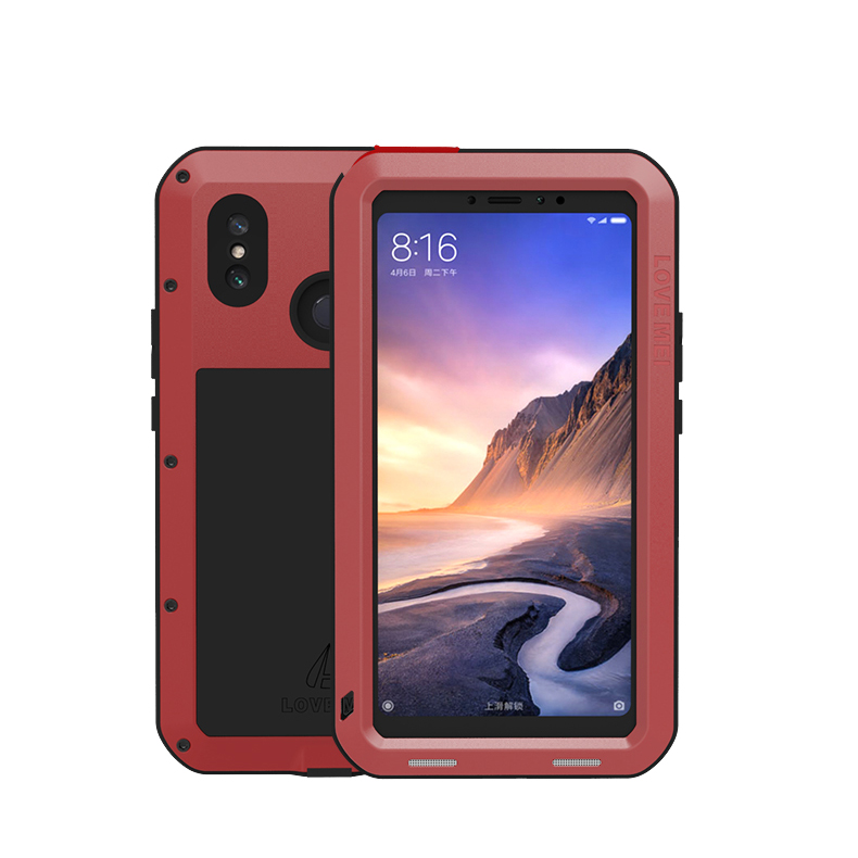 LOVE MEI Shockproof Dropproof Dustproof Phone Case for Xiaomi Mi Max 3 - Red, Xiaomi Mi Max 3
LOVE MEI Shockproof Dropproof Dustproof Phone Case for Xiaomi Mi Max 3 - Red, Xiaomi Mi Max 3