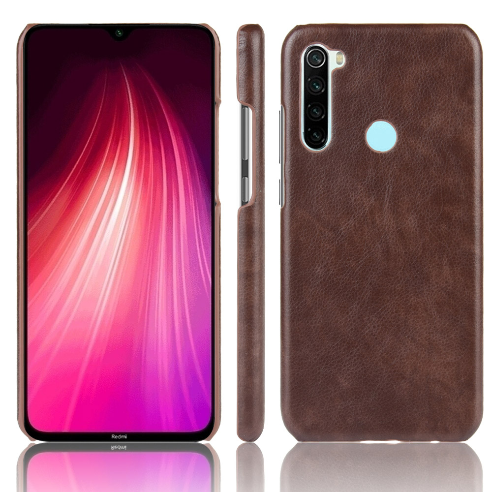 Litchi Skin Leather Coated PC Back Shell for Xiaomi Redmi Note 8T - Brown, Xiaomi Xiaomi Redmi Note 8T
Litchi Skin Leather Coated PC Back Shell for Xiaomi Redmi Note 8T - Brown, Xiaomi Xiaomi Redmi Note 8T