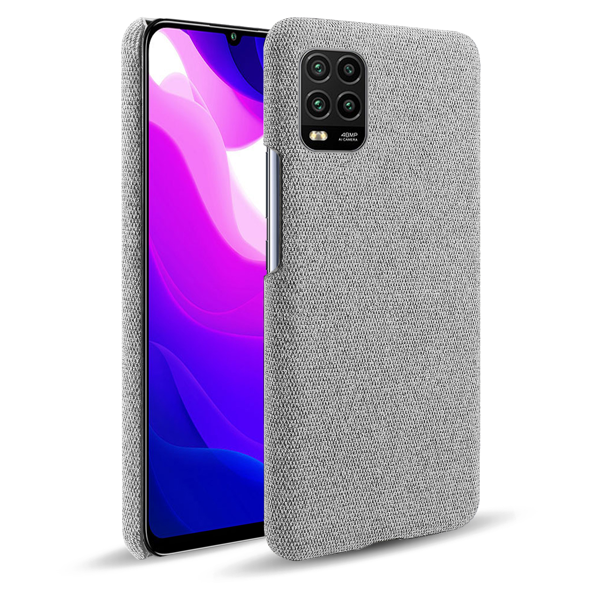 KSQ -stoffhaut -pc -schutzschale Für Xiaomi Mi 10 Lite 5G - Hellgrau, Xiaomi Mi 10 Lite 5G
KSQ -stoffhaut -pc -schutzschale Für Xiaomi Mi 10 Lite 5G - Hellgrau, Xiaomi Mi 10 Lite 5G