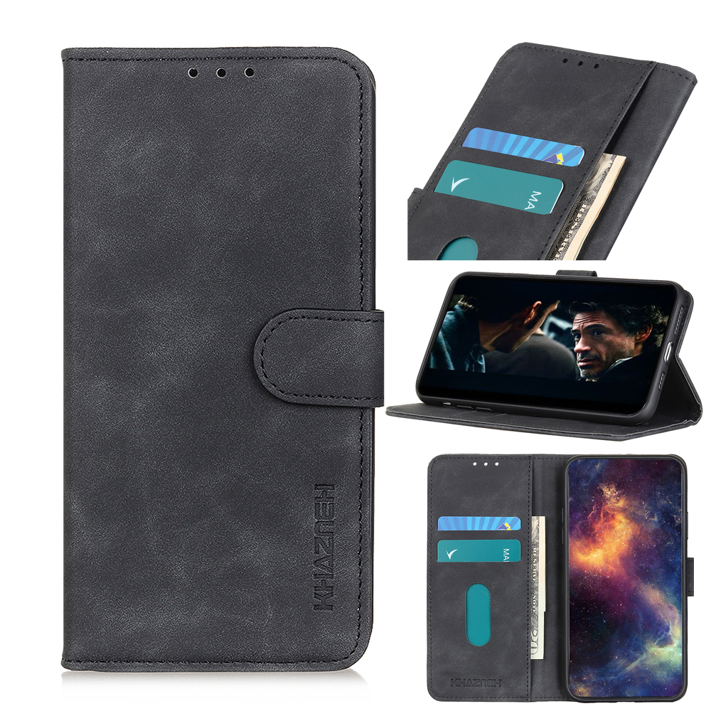 Khazneh Retro Leder Brieftasche Stand Handy Shell Für Xiaomi Redmi 9 - Schwarz, Xiaomi Redmi 9
Khazneh Retro Leder Brieftasche Stand Handy Shell Für Xiaomi Redmi 9 - Schwarz, Xiaomi Redmi 9