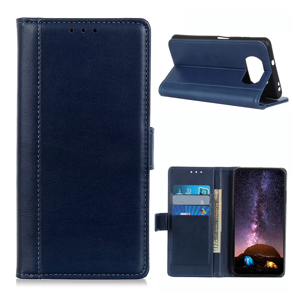 Smooth-oberfläche Leder-schutzbrieftasche Für Xiaomi Poco X3 Nfc/poco X3 - Blau, Xiaomi Poco X3 NFC
Smooth-oberfläche Leder-schutzbrieftasche Für Xiaomi Poco X3 Nfc/poco X3 - Blau, Xiaomi Poco X3 NFC