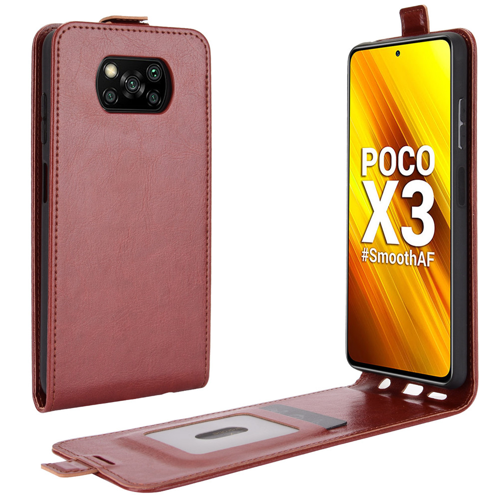 Verrückte Pferdeoberfläche Vertikale Flip Brieftasche Telefon Ledertasche Für Xiaomi Poco X3 / POCO X3 NFC - Braun, Xiaomi Poco X3
Verrückte Pferdeoberfläche Vertikale Flip Brieftasche Telefon Ledertasche Für Xiaomi Poco X3 / POCO X3 NFC - Braun, Xiaomi Poco X3