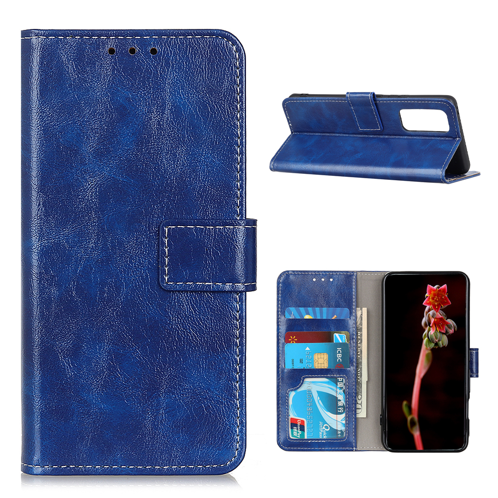 Retro Crazy Horse Textur Wallet Stand Lederabdeckung Für Xiaomi Mi 10T 5G/10T Pro 5G/Redmi K30S Fall - Blau, Xiaomi Redmi K30S
Retro Crazy Horse Textur Wallet Stand Lederabdeckung Für Xiaomi Mi 10T 5G/10T Pro 5G/Redmi K30S Fall - Blau, Xiaomi Redmi K30S