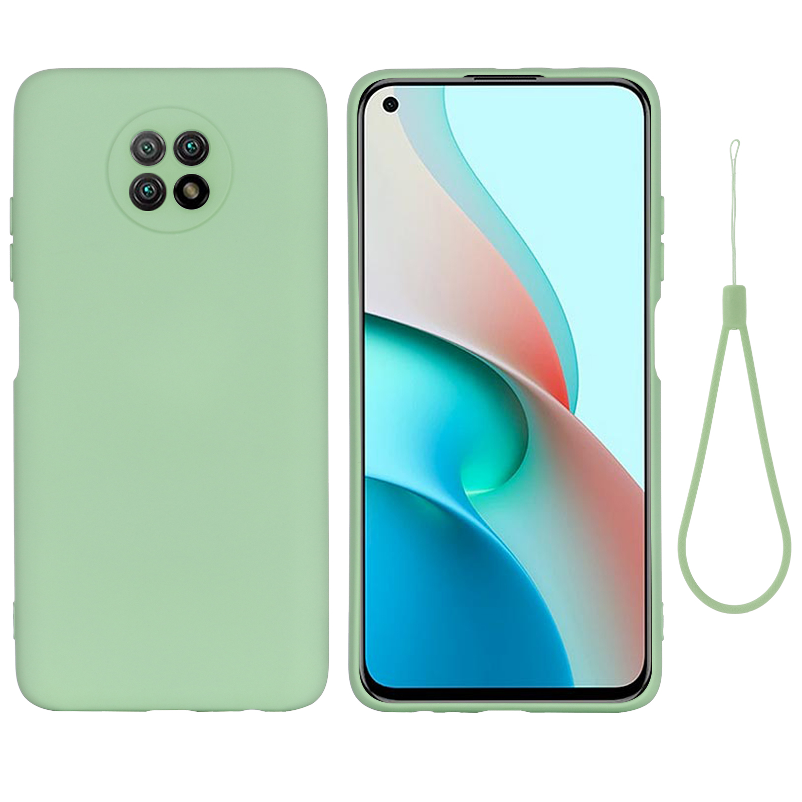 Stoßdicht Weicher Hülle Für Xiaomi Redmi Anmerkung 9 5G/Redmi Note 9T 5G Flüssigkeit Silikonabdeckung - Grün, Xiaomi Redmi Note 9 5G
Stoßdicht Weicher Hülle Für Xiaomi Redmi Anmerkung 9 5G/Redmi Note 9T 5G Flüssigkeit Silikonabdeckung - Grün, Xiaomi Redmi Note 9 5G