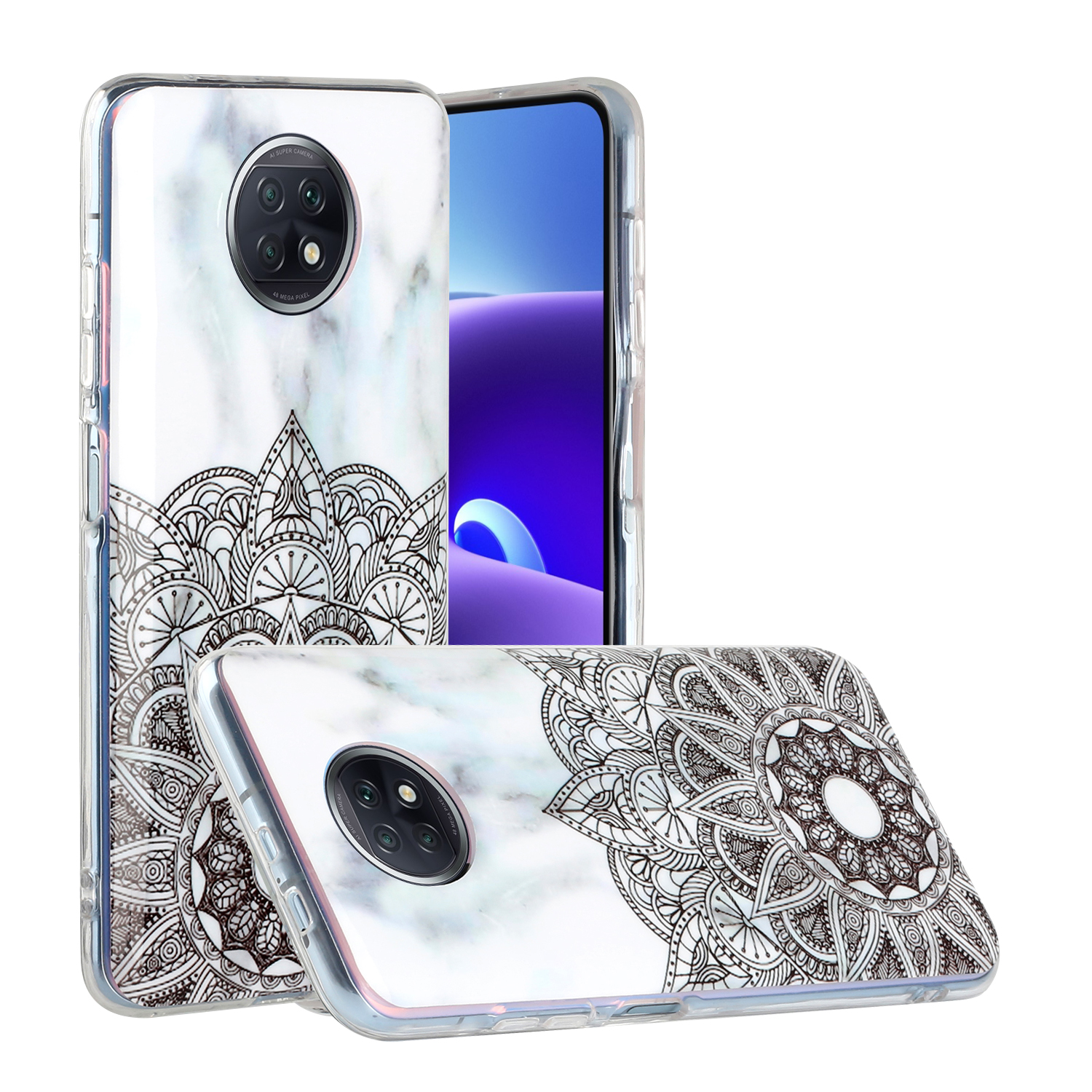 Anti-Scratch IMD Marble Pattern Printing Flexible TPU Back Cover for Xiaomi Redmi Note 9T 5G/Redmi Note 9 5G - Mandala
Anti-Scratch IMD Marble Pattern Printing Flexible TPU Back Cover for Xiaomi Redmi Note 9T 5G/Redmi Note 9 5G - Mandala