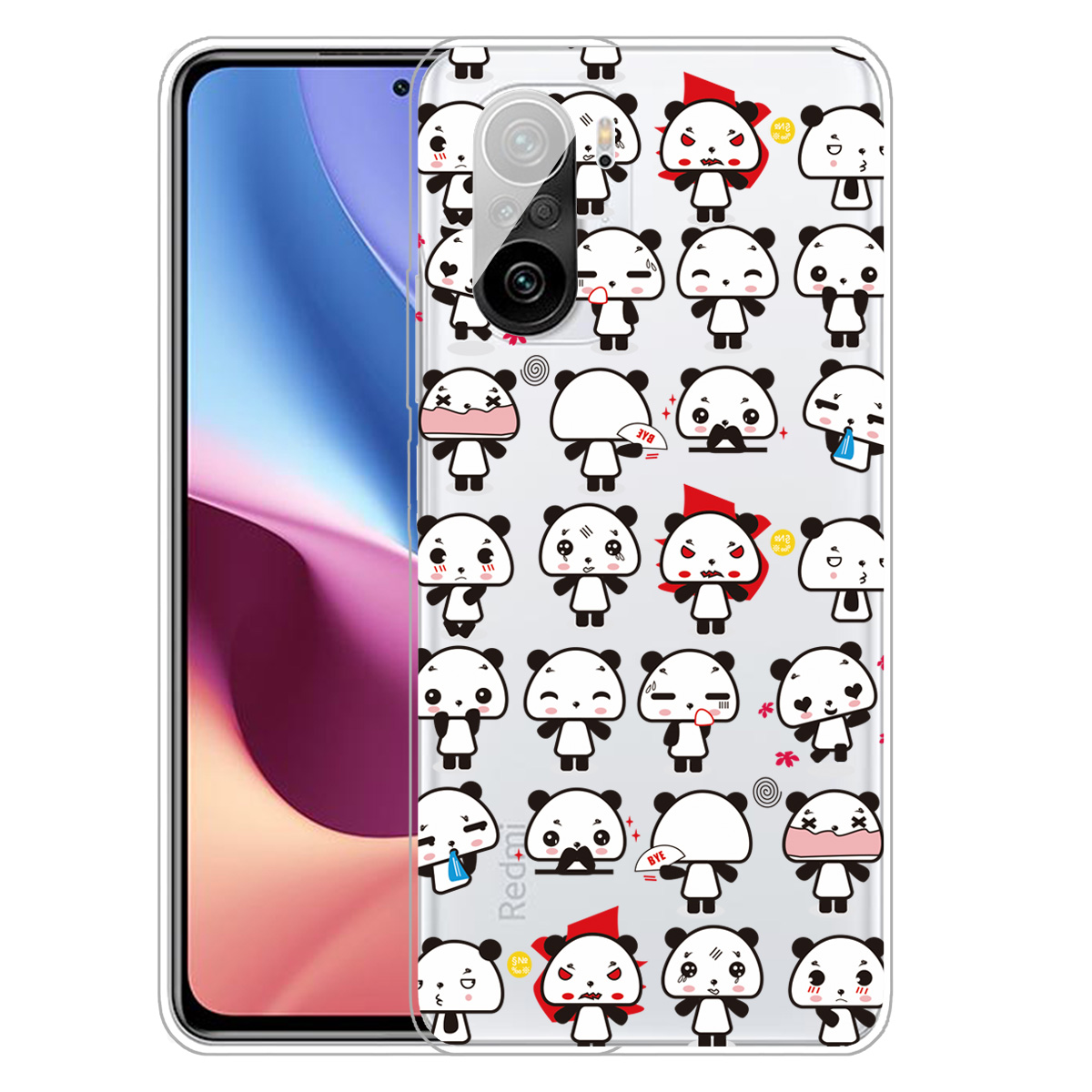 Impression de Modèle Anti-rayures Impression de Téléphone TPU Mobile Transparent Pour Xiaomi Redmi K40 / K40 Pro / K40 Pro + / mi 11i / Poco F3 Pro Plus - Visage de Panda Différent, Xiaomi Xiaomi Redmi 9A
Impression de Modèle Anti-rayures Impression de Téléphone TPU Mobile Transparent Pour Xiaomi Redmi K40 / K40 Pro / K40 Pro + / mi 11i / Poco F3 Pro Plus - Visage de Panda Différent, Xiaomi Xiaomi Redmi 9A