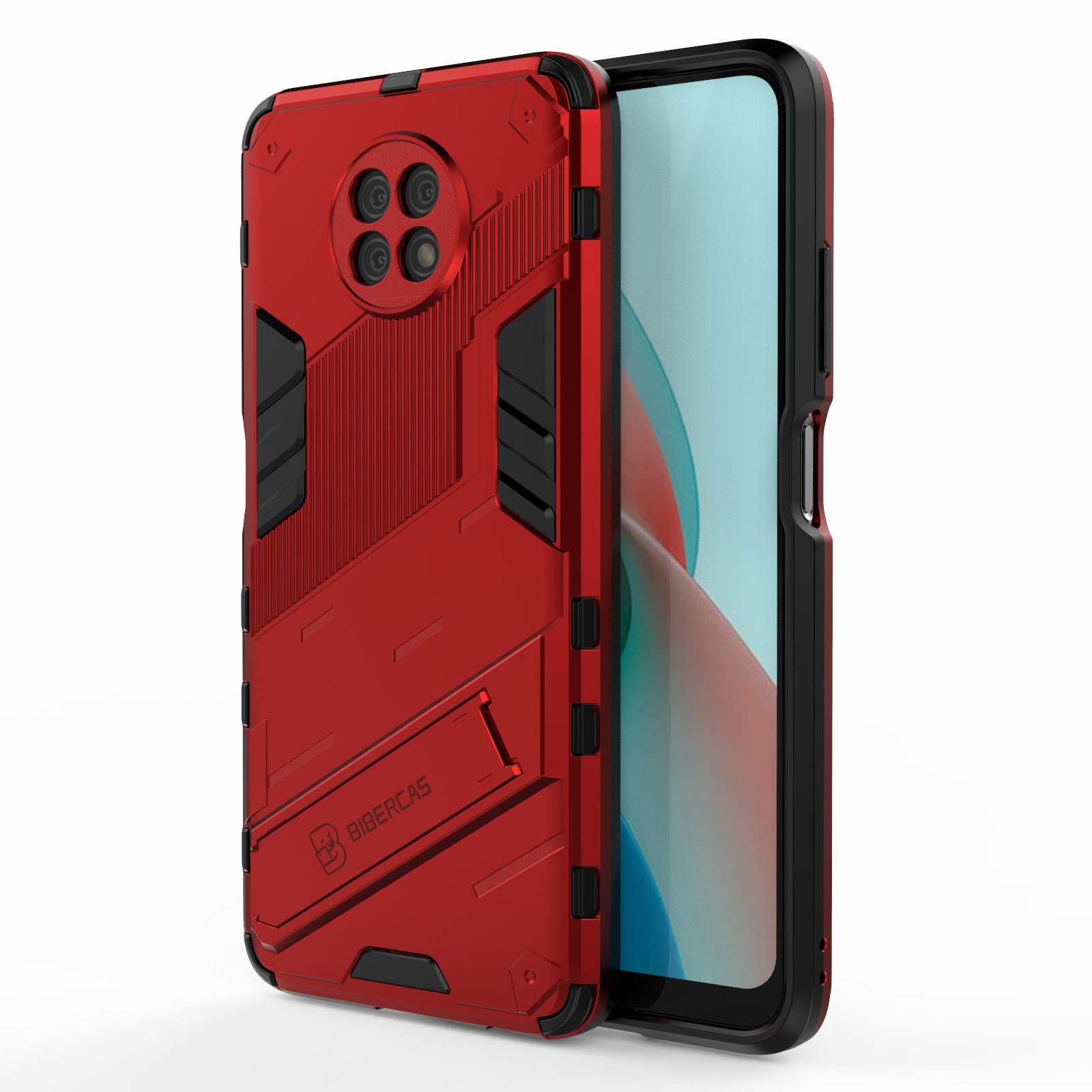 Kickstand Design Anti-Drop PC + TPU Hybrid Phone Case Cover for Xiaomi Redmi Note 9 5G / Redmi Note 9T 5G - Red, Xiaomi Xiaomi Mi 11
Kickstand Design Anti-Drop PC + TPU Hybrid Phone Case Cover for Xiaomi Redmi Note 9 5G / Redmi Note 9T 5G - Red, Xiaomi Xiaomi Mi 11