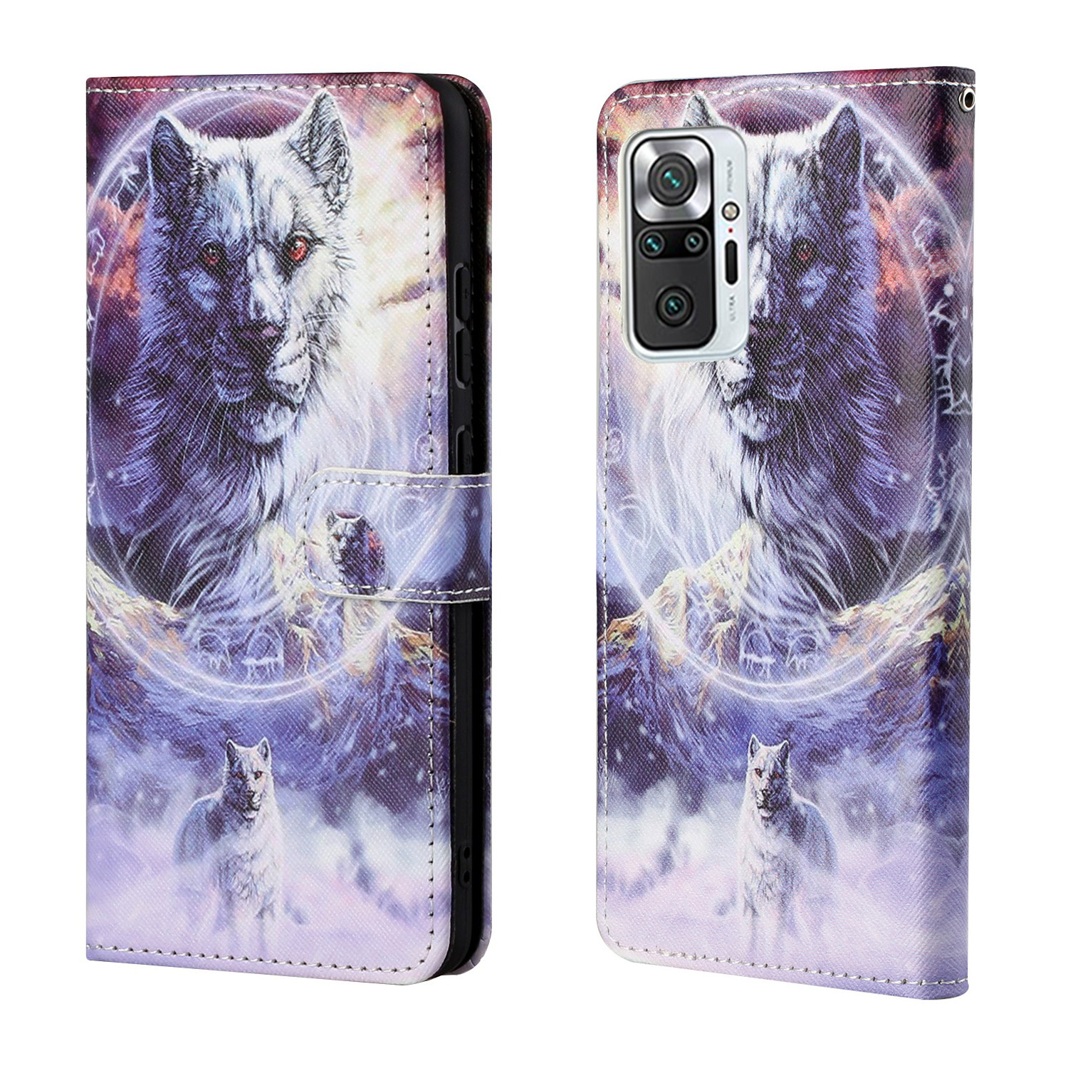 Musterdruck Brieftasche Kreuzung Textur Ledertuap - Wolf, Xiaomi Redmi Note 10 Pro Max 4G
Musterdruck Brieftasche Kreuzung Textur Ledertuap - Wolf, Xiaomi Redmi Note 10 Pro Max 4G