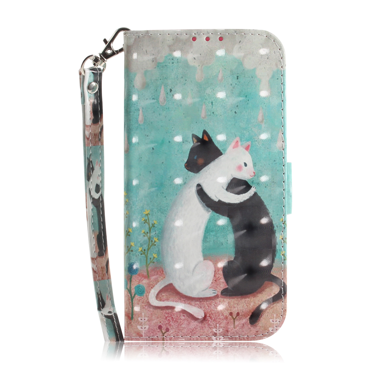 3D Pattern Printing PU Leather Wallet Stand Phone Protection Cover Case for Xiaomi Redmi Note 10 Pro 4G (Global)/(India) - Two Cats
3D Pattern Printing PU Leather Wallet Stand Phone Protection Cover Case for Xiaomi Redmi Note 10 Pro 4G (Global)/(India) - Two Cats