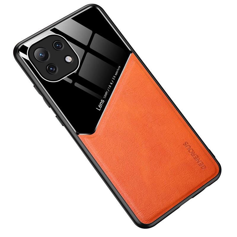Lederbeschichtete Hybridhülle Präziser Ausschnittsabdeckung Mit Eingebauter Magnetmetallblechdesign Für Xiaomi Mi 11 Lite 4G / 5g / 11 Lite 5G NE - Orange, Xiaomi Mi 11 Lite 5G
Lederbeschichtete Hybridhülle Präziser Ausschnittsabdeckung Mit Eingebauter Magnetmetallblechdesign Für Xiaomi Mi 11 Lite 4G / 5g / 11 Lite 5G NE - Orange, Xiaomi Mi 11 Lite 5G