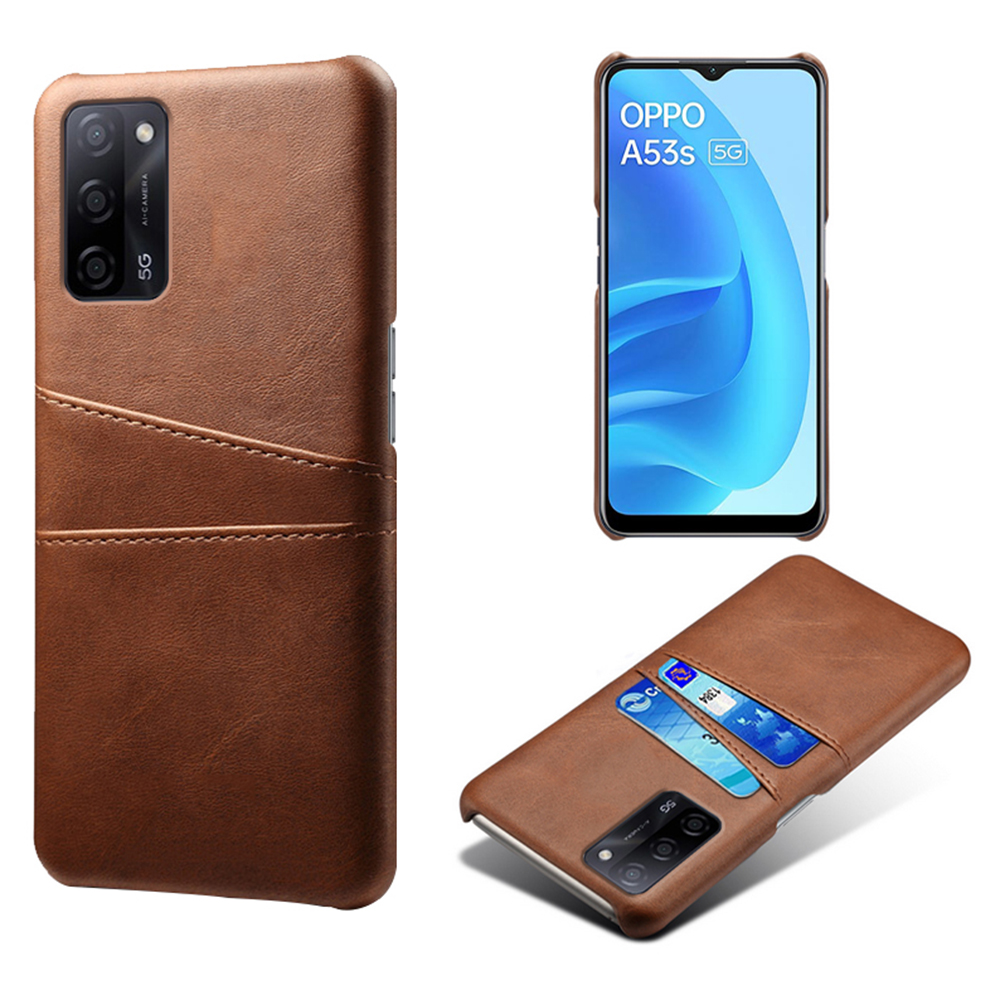 KSQ Schocksicherer Leder -pc -harthülle Mit Kartenhalter Für Oppo A55 5g/a53s 5G - Braun, Oppo A53s 5G
KSQ Schocksicherer Leder -pc -harthülle Mit Kartenhalter Für Oppo A55 5g/a53s 5G - Braun, Oppo A53s 5G